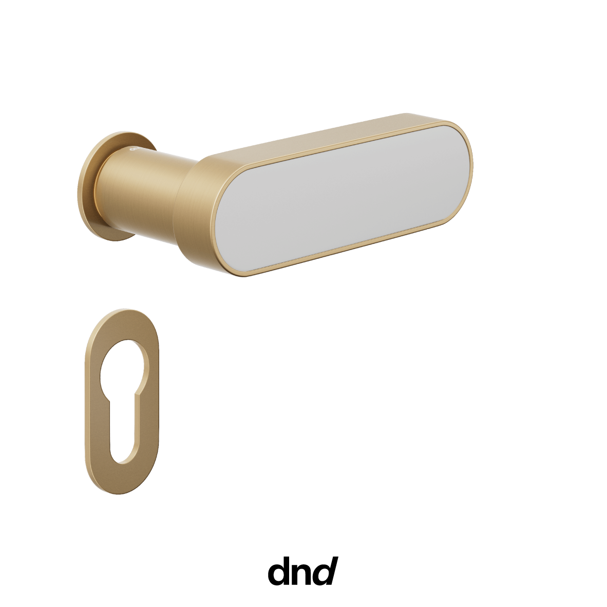 Crisalide mini - DND Maniglia per porta interna - Imhoff Handles