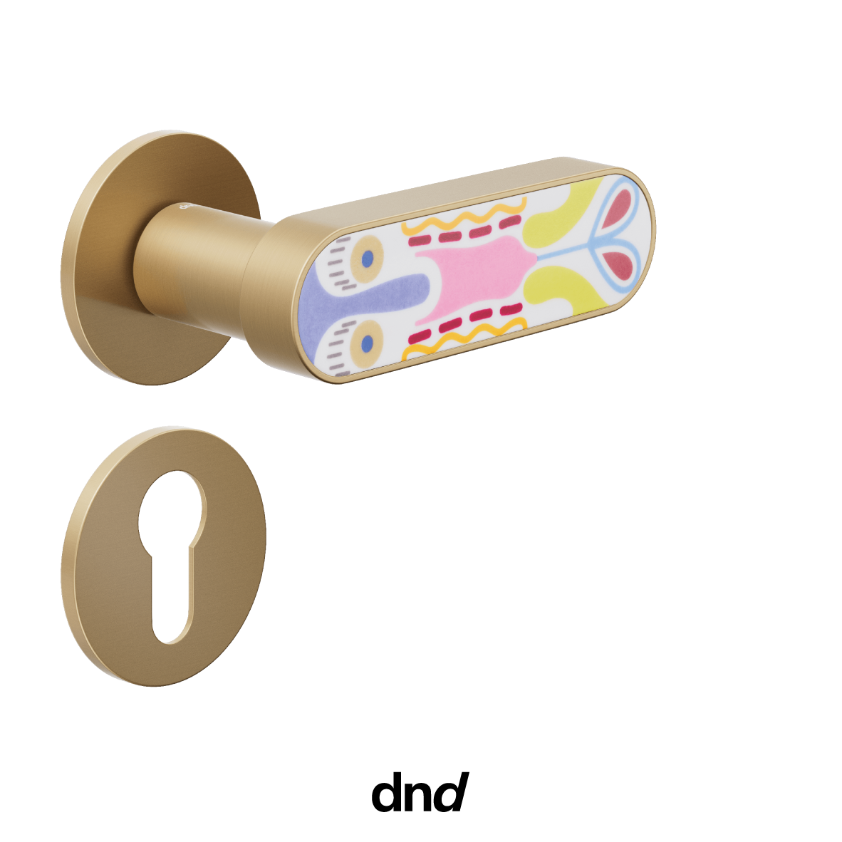 Crisalide mini - DND Maniglia per porta interna - Imhoff Handles