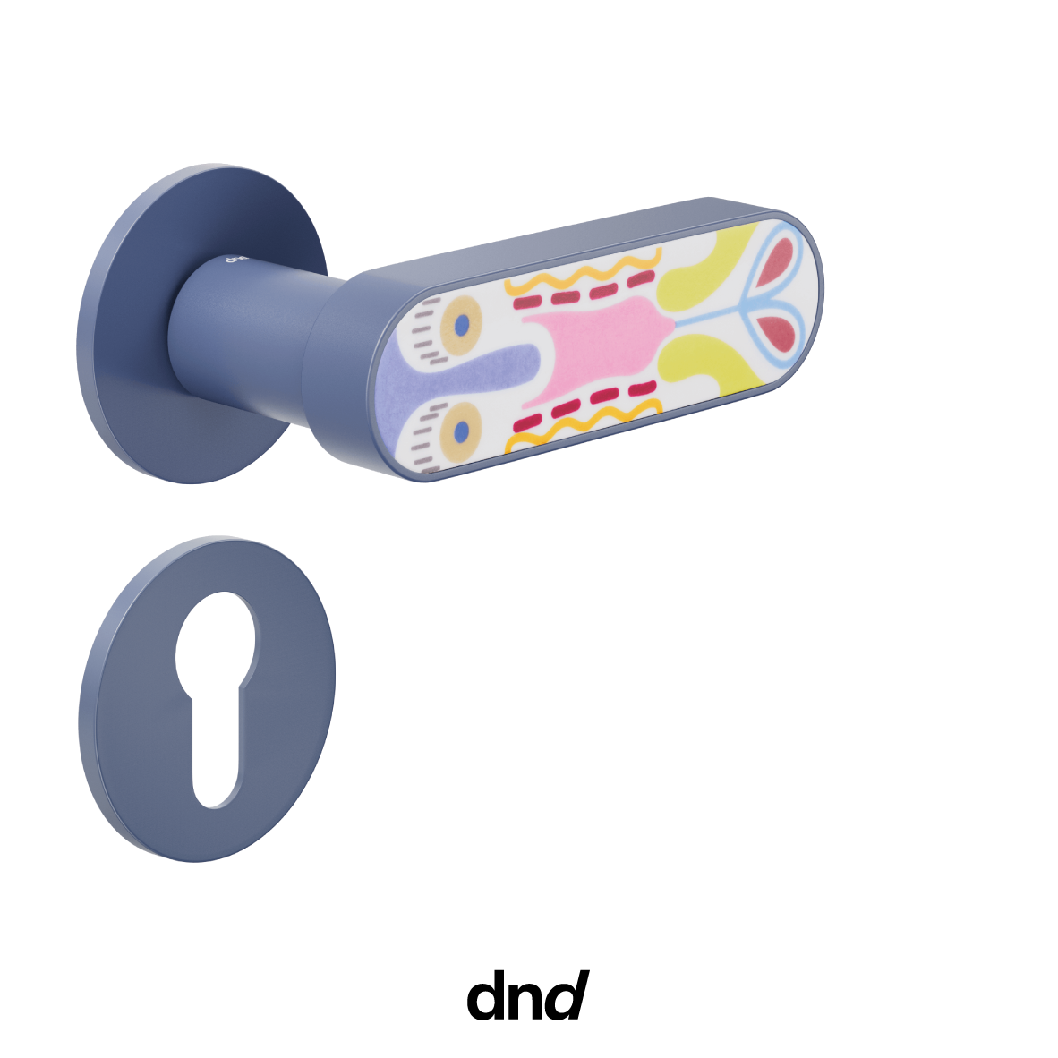 Crisalide mini - DND Maniglia per porta interna - Imhoff Handles