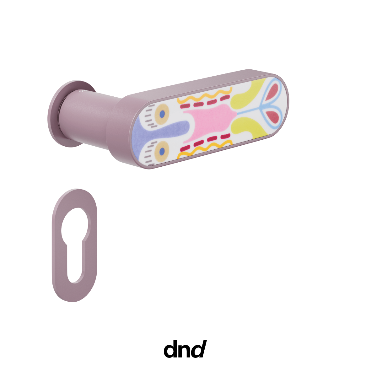 Crisalide mini - DND Maniglia per porta interna