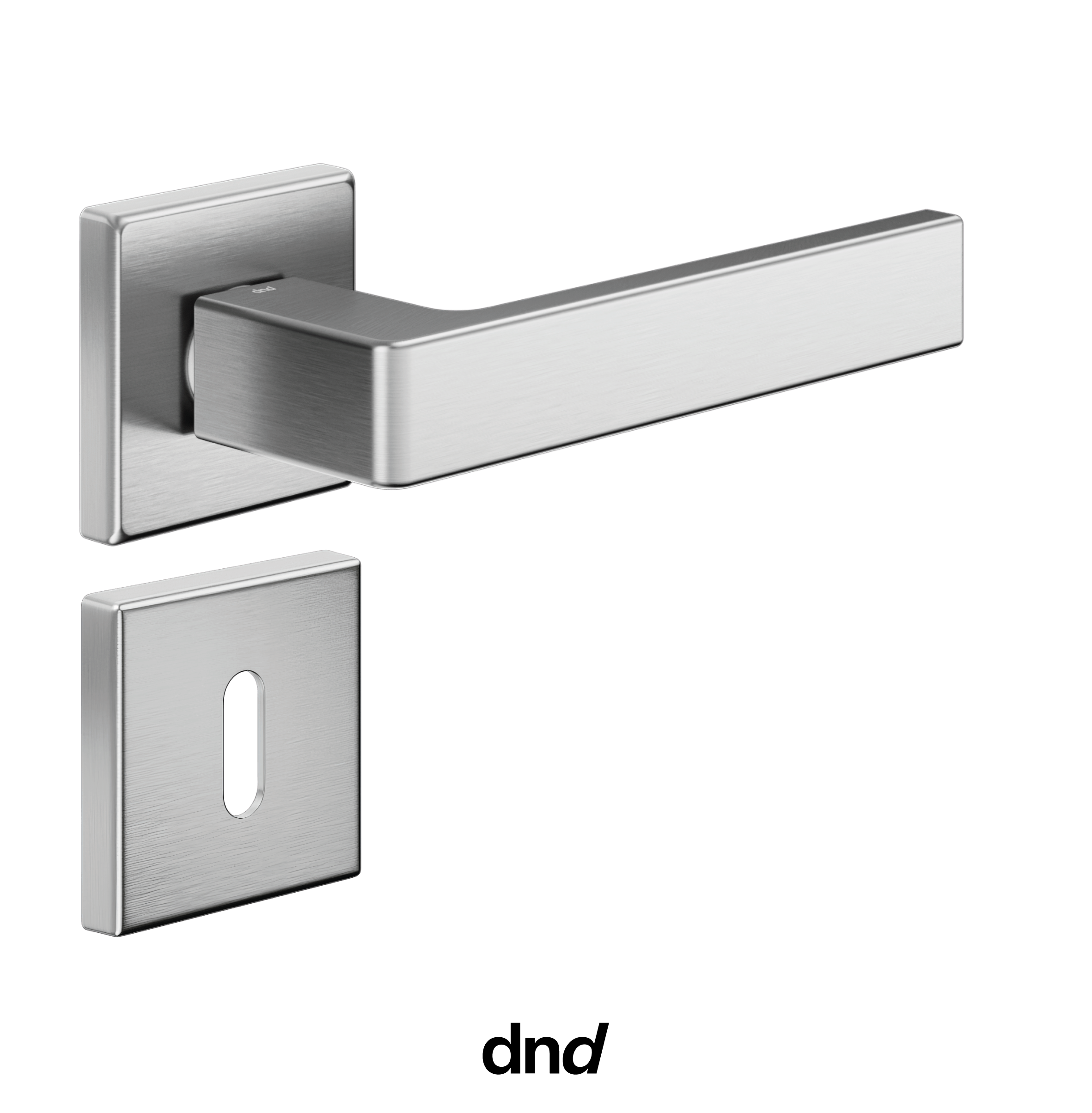 Quattro 02 - DND Maniglia per porta interna - Imhoff Handles