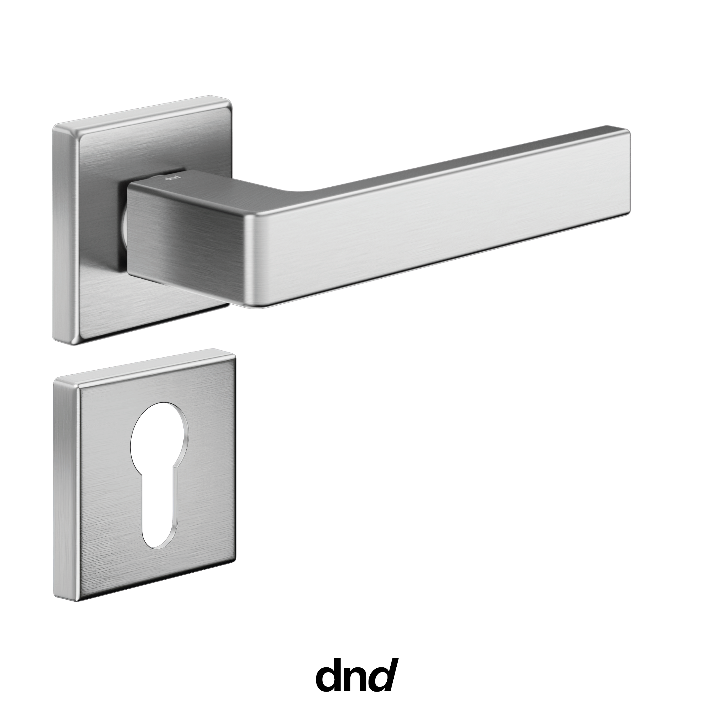 Quattro 02 - DND Maniglia per porta interna - Imhoff Handles