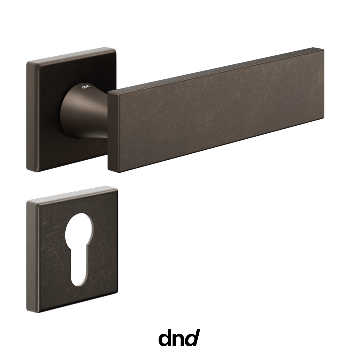 Aretè L 02 - DND Maniglia per porta interna - Imhoff Handles
