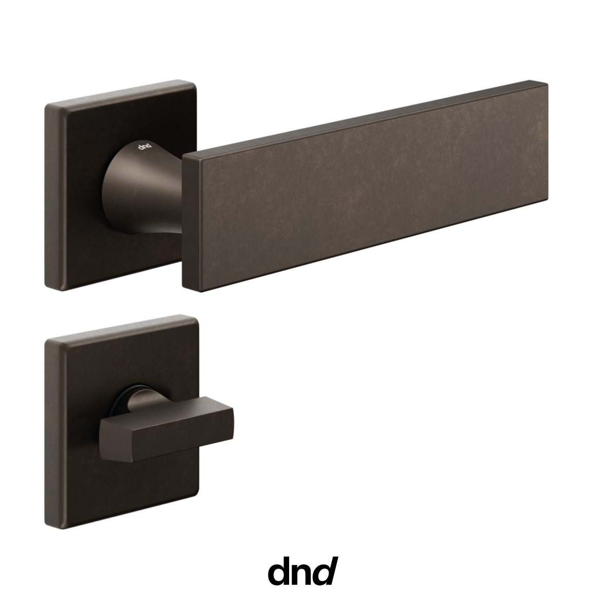 Aretè L 02 - DND Maniglia per porta interna - Imhoff Handles