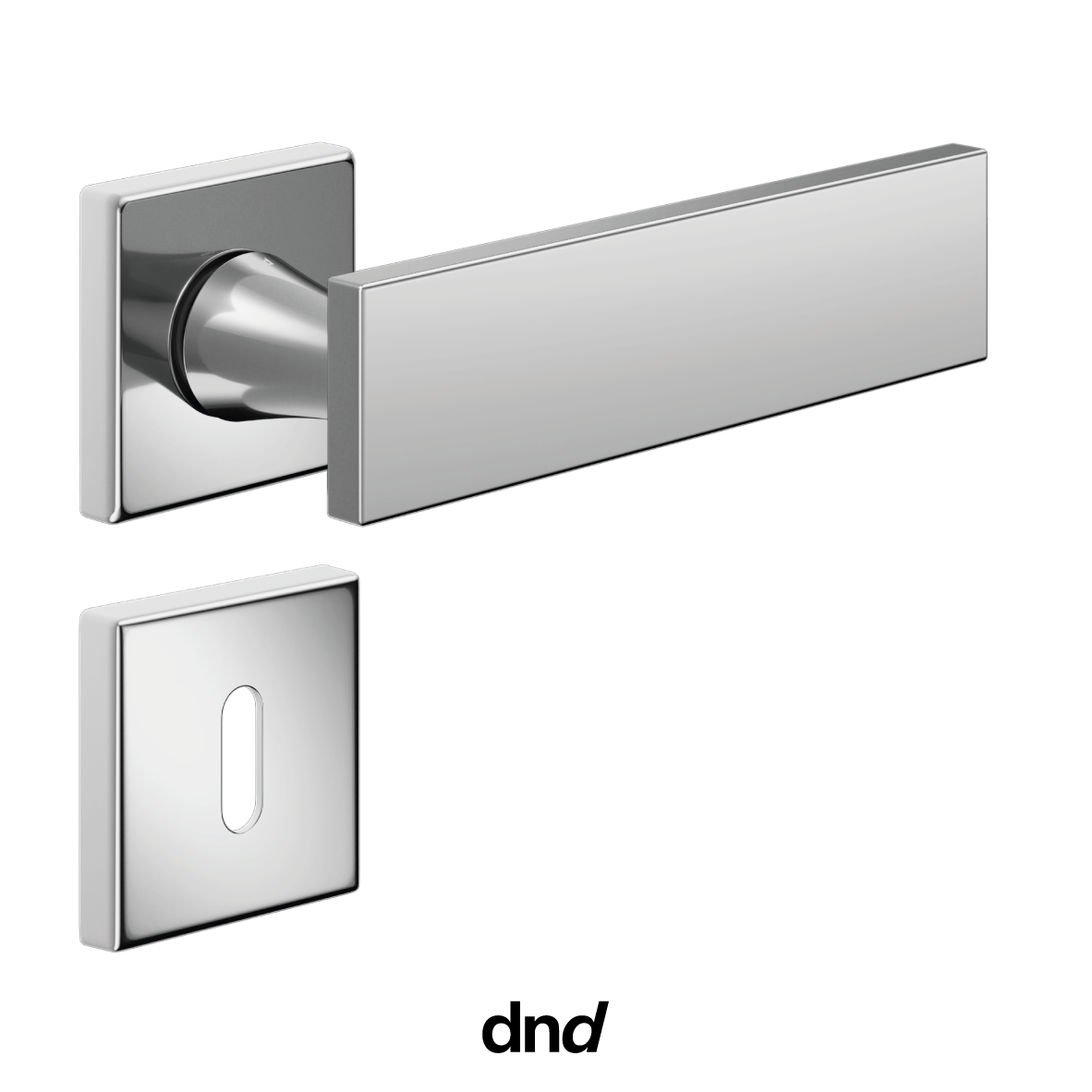 Aretè L 02 - DND Maniglia per porta interna - Imhoff Handles