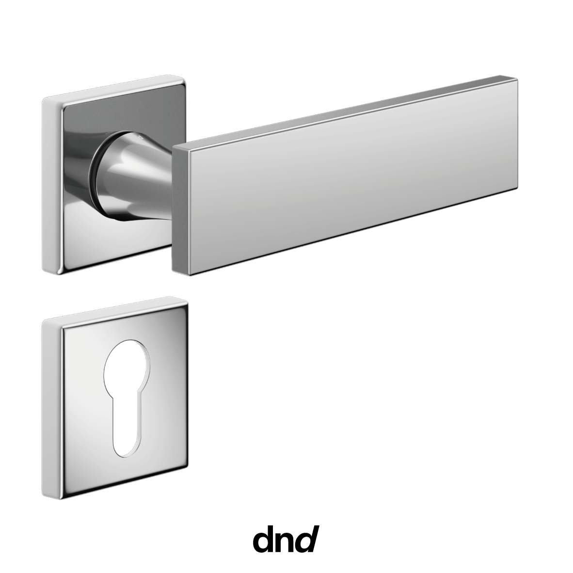 Aretè L 02 - DND Maniglia per porta interna - Imhoff Handles