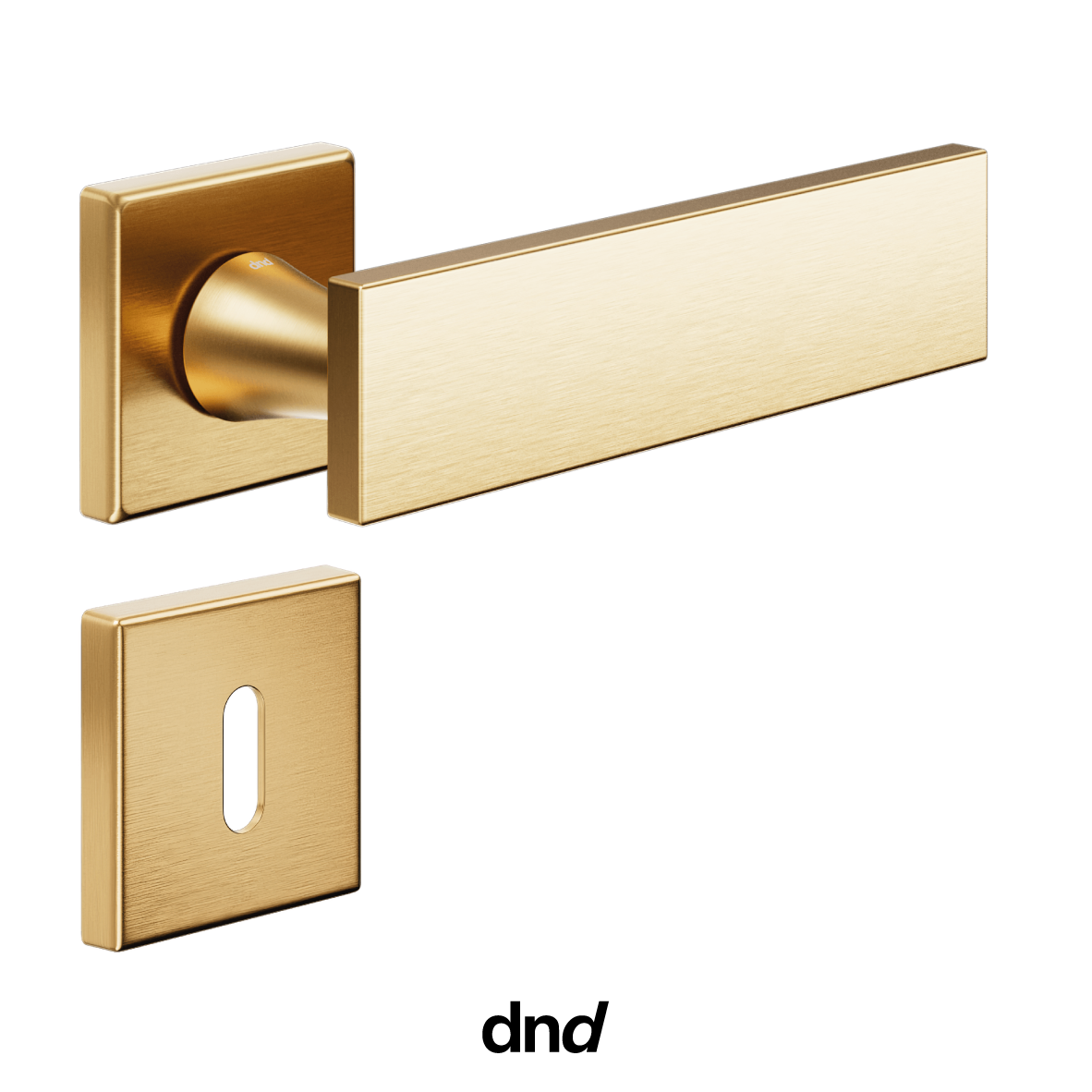 Aretè L 02 - DND Maniglia per porta interna - Imhoff Handles