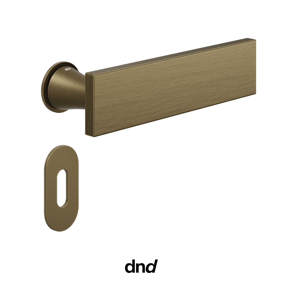 Aretè L - DND Maniglia per porta interna - Imhoff Handles