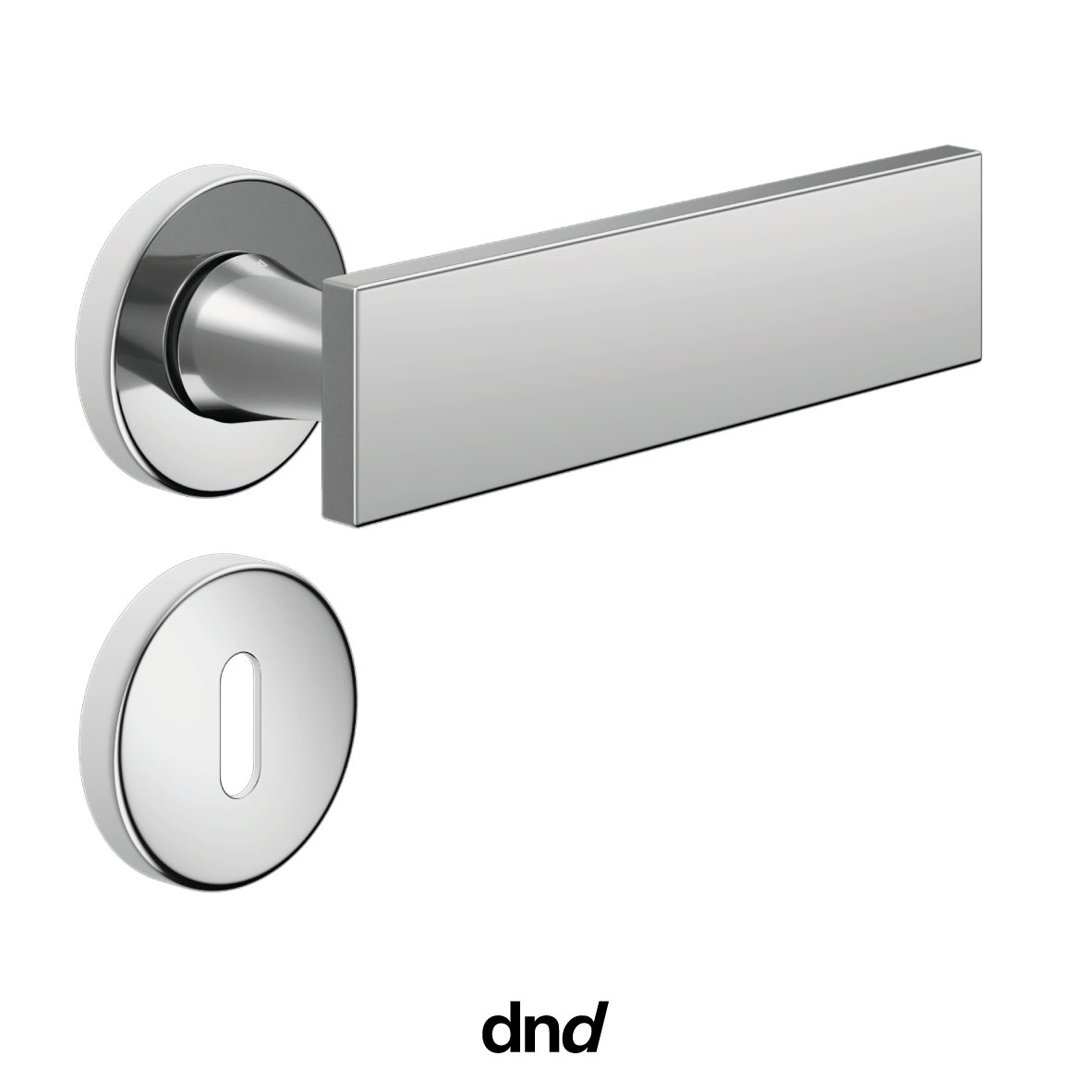 Aretè L - DND Maniglia per porta interna - Imhoff Handles