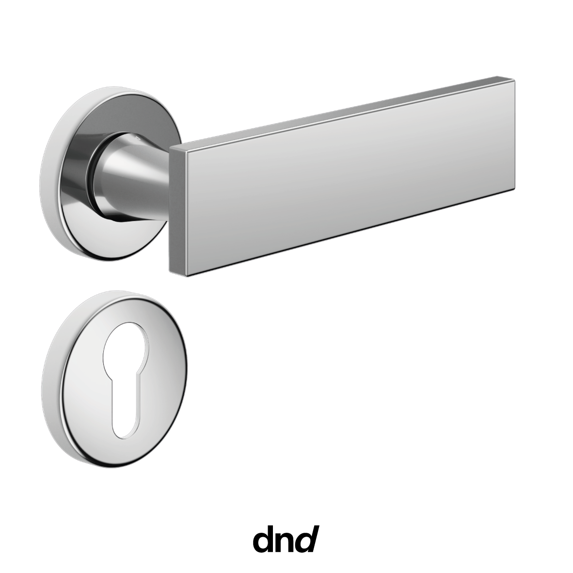 Aretè L - DND Maniglia per porta interna - Imhoff Handles