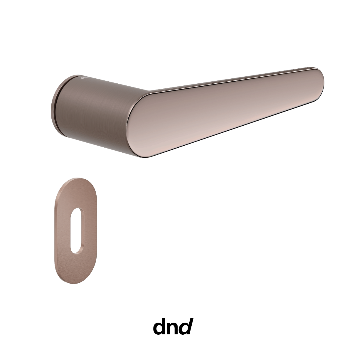 Leva mirror - DND Maniglia per porta interna - Imhoff Handles