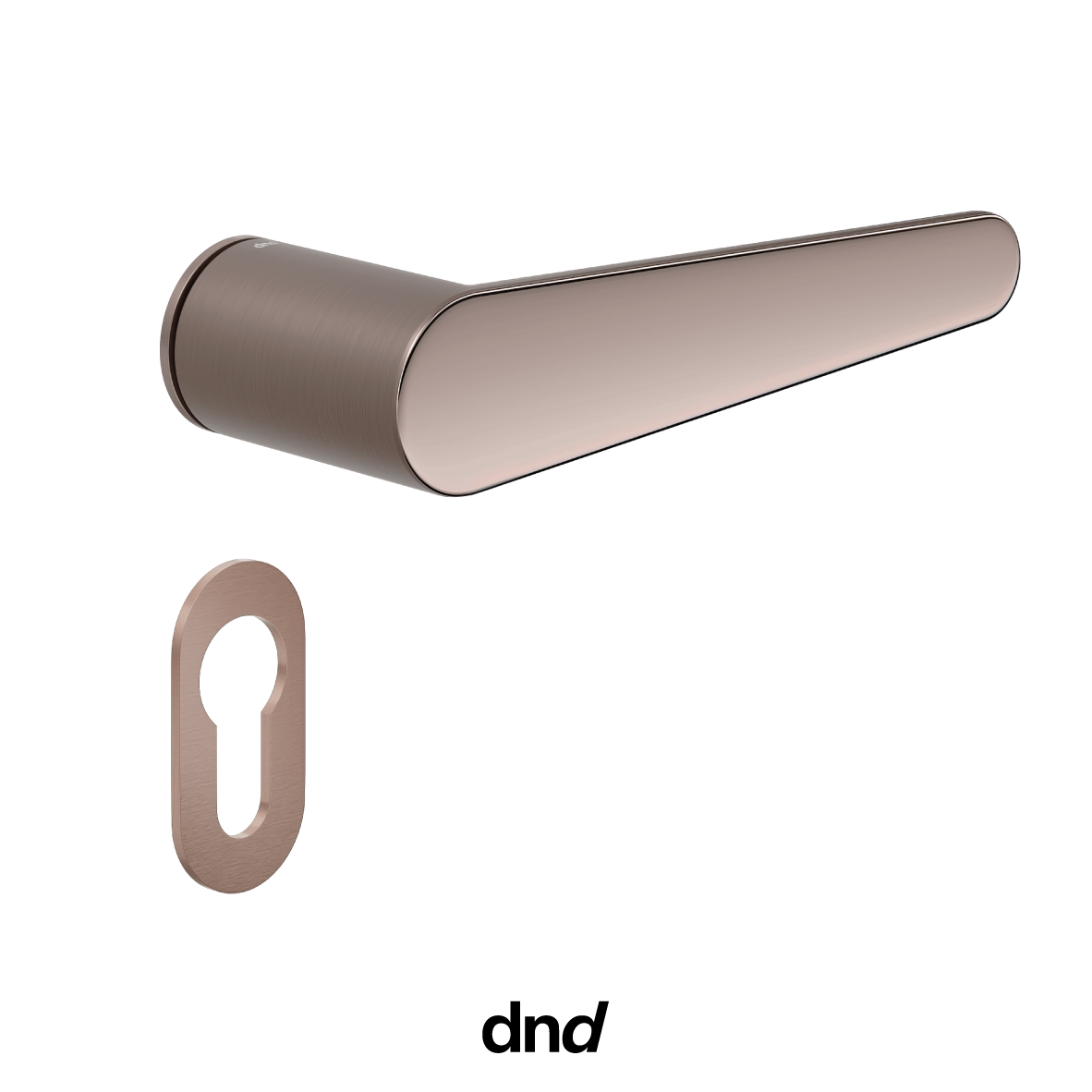 Leva mirror - DND Maniglia per porta interna - Imhoff Handles