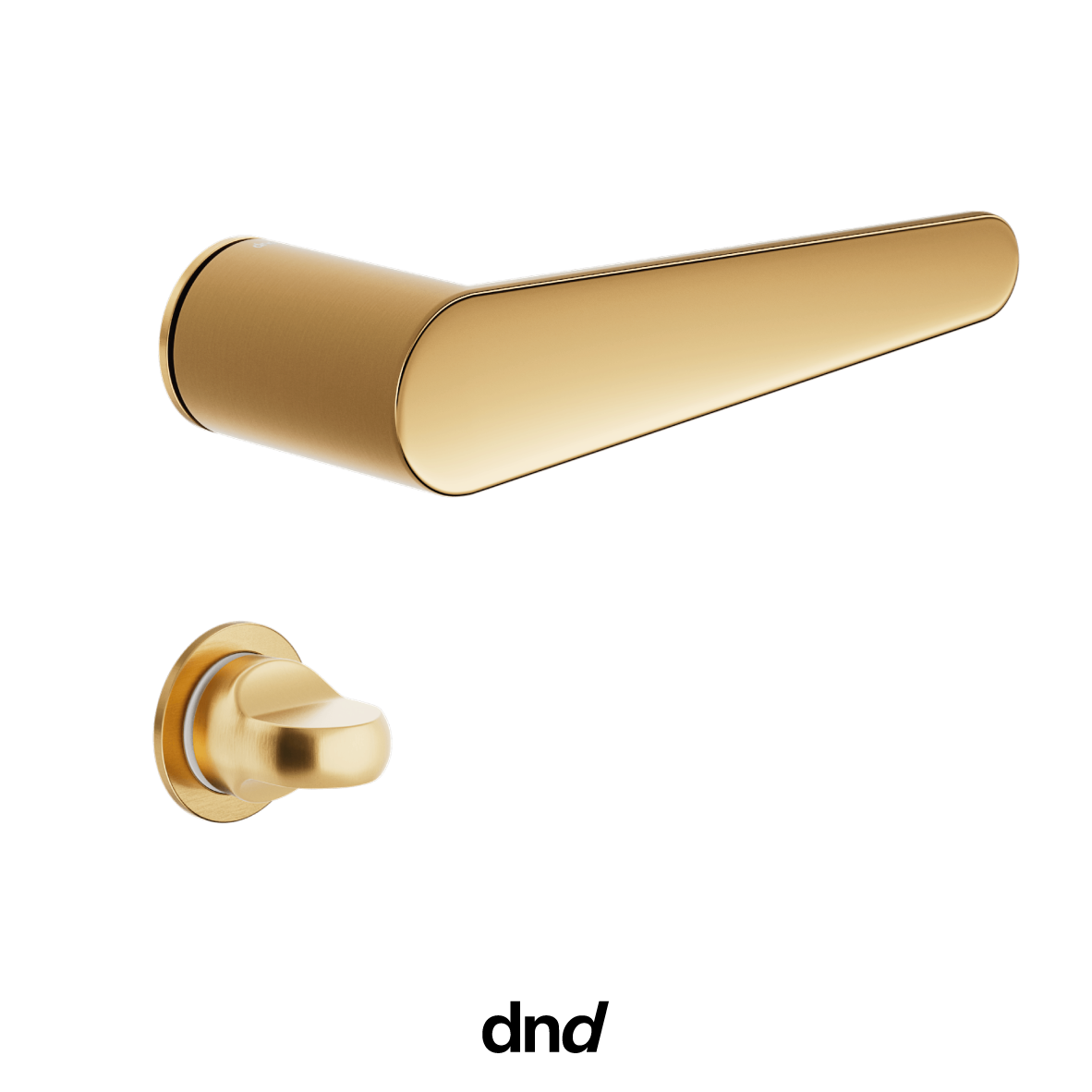 Leva mirror - DND Maniglia per porta interna - Imhoff Handles