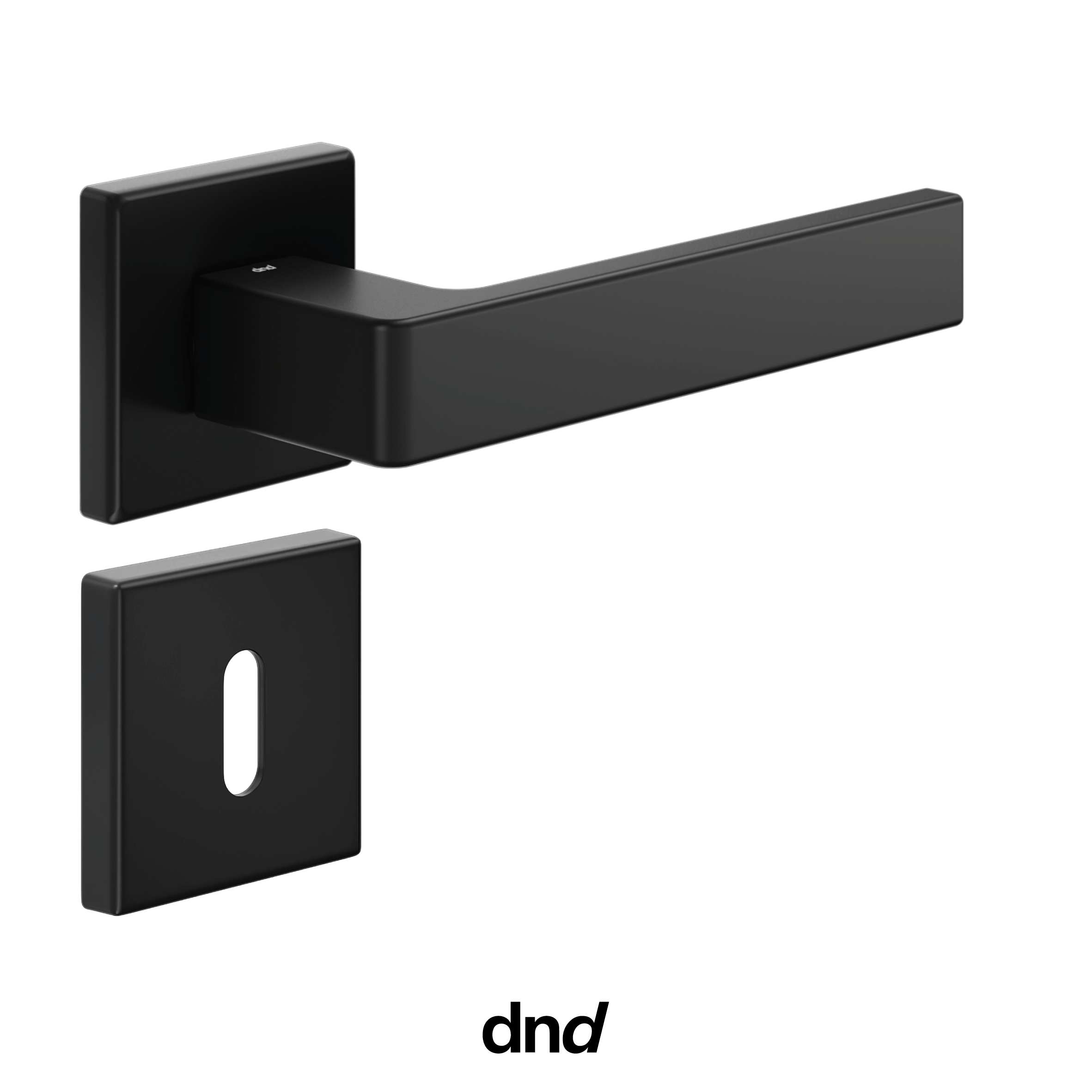Quattro 02 - DND Maniglia per porta interna - Imhoff Handles