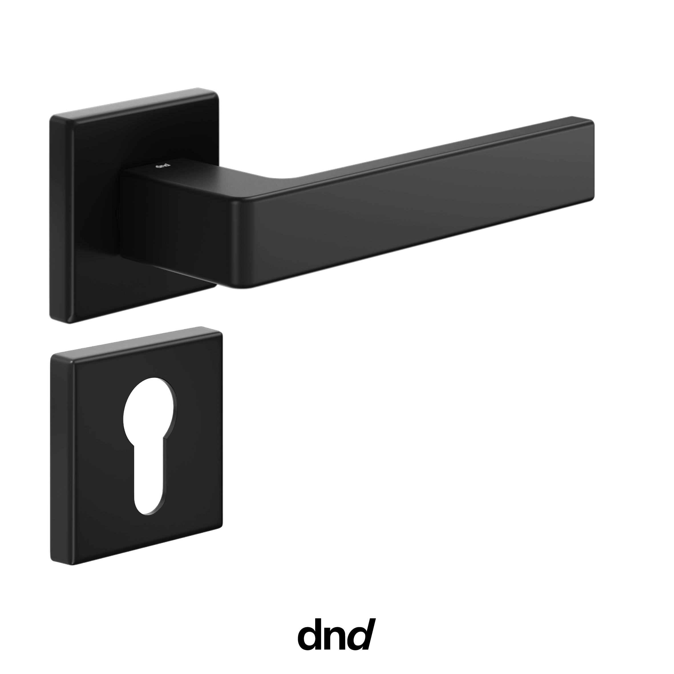 Quattro 02 - DND Maniglia per porta interna - Imhoff Handles