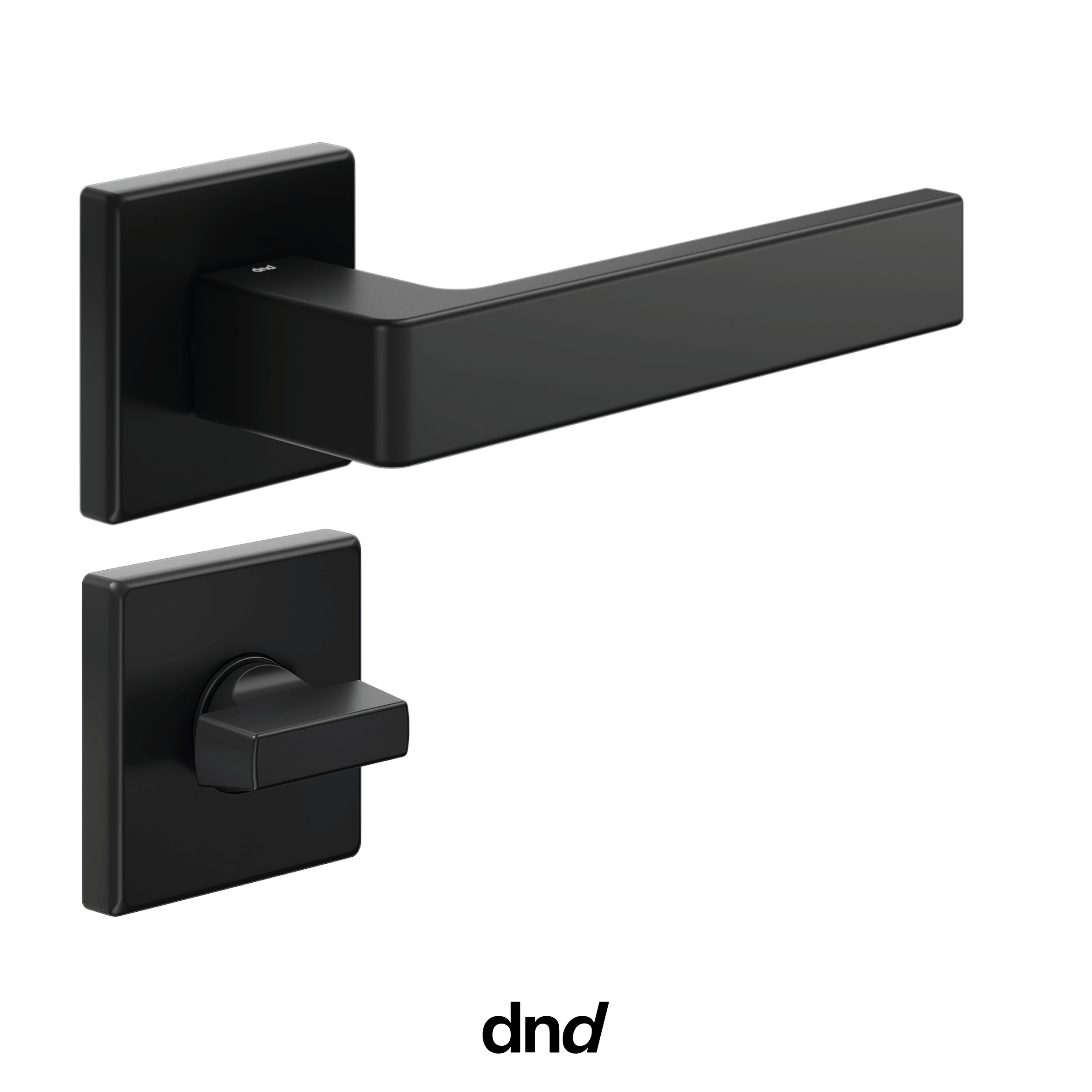 Quattro 02 - DND Maniglia per porta interna - Imhoff Handles