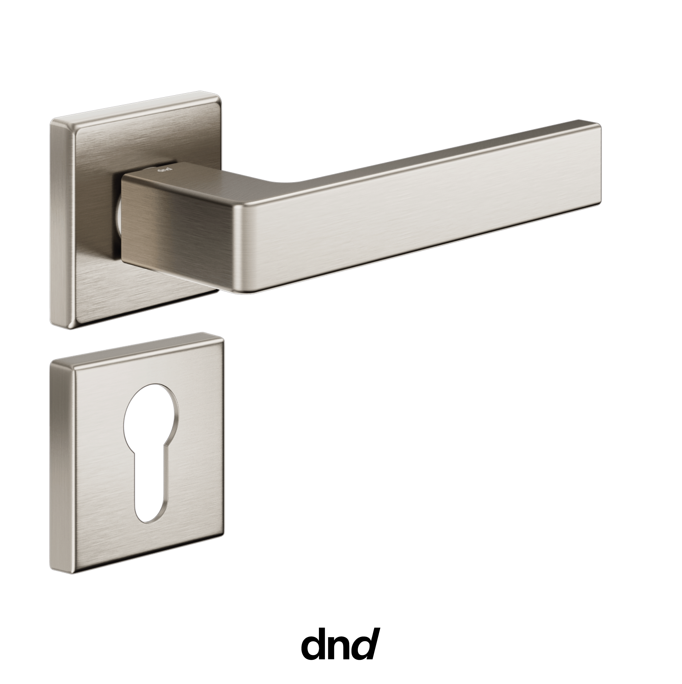 Quattro 02 - DND Maniglia per porta interna - Imhoff Handles