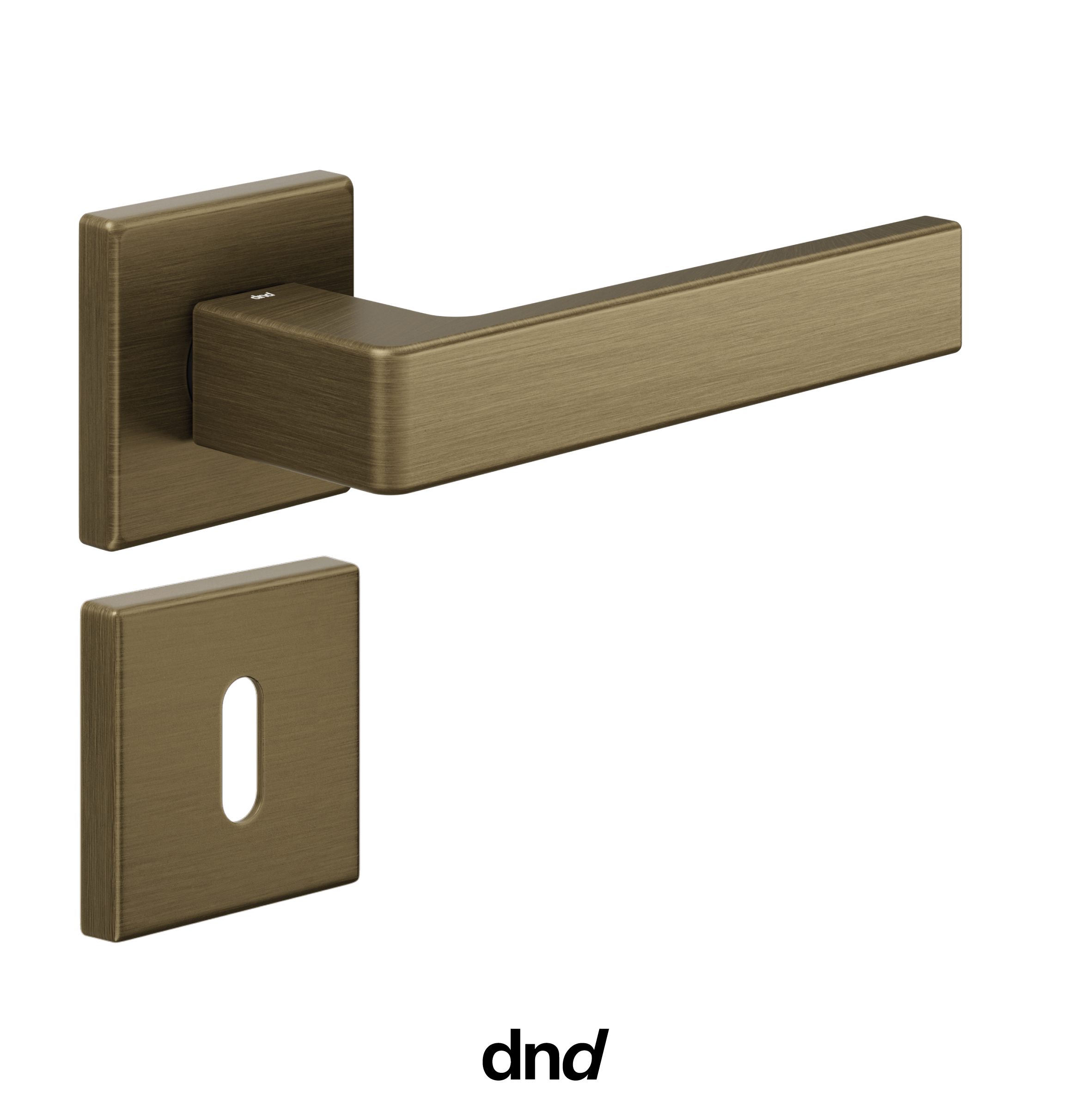 Quattro 02 - DND Maniglia per porta interna - Imhoff Handles