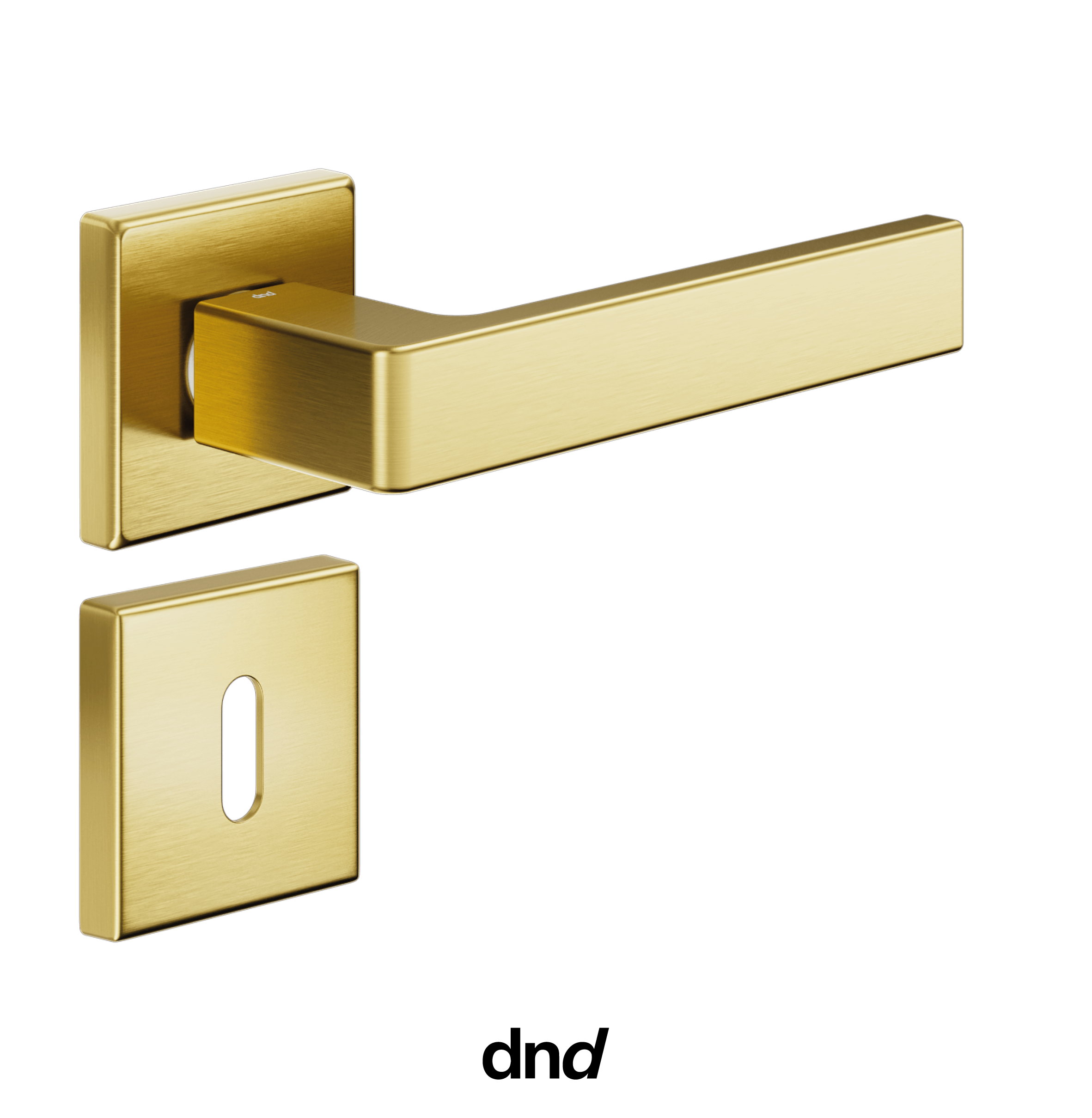 Quattro 02 - DND Maniglia per porta interna - Imhoff Handles