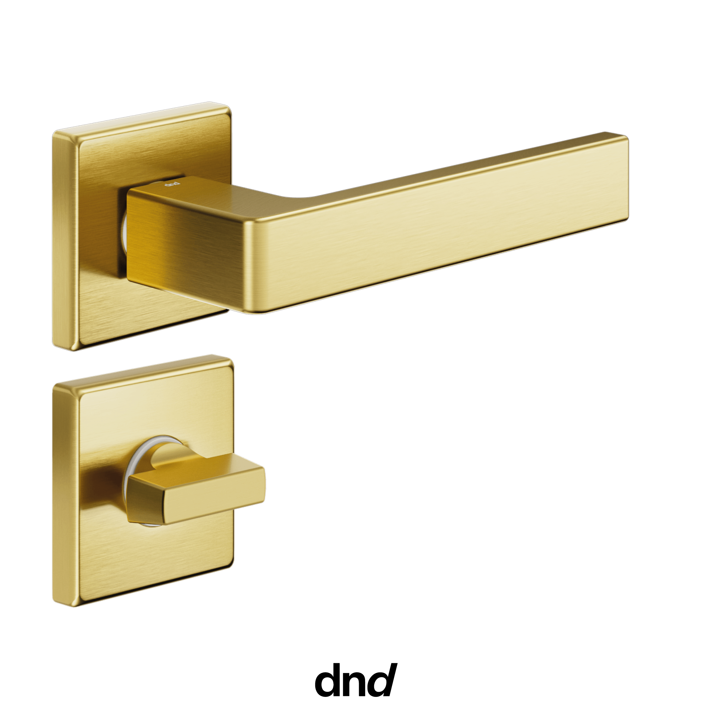 Quattro 02 - DND Maniglia per porta interna - Imhoff Handles