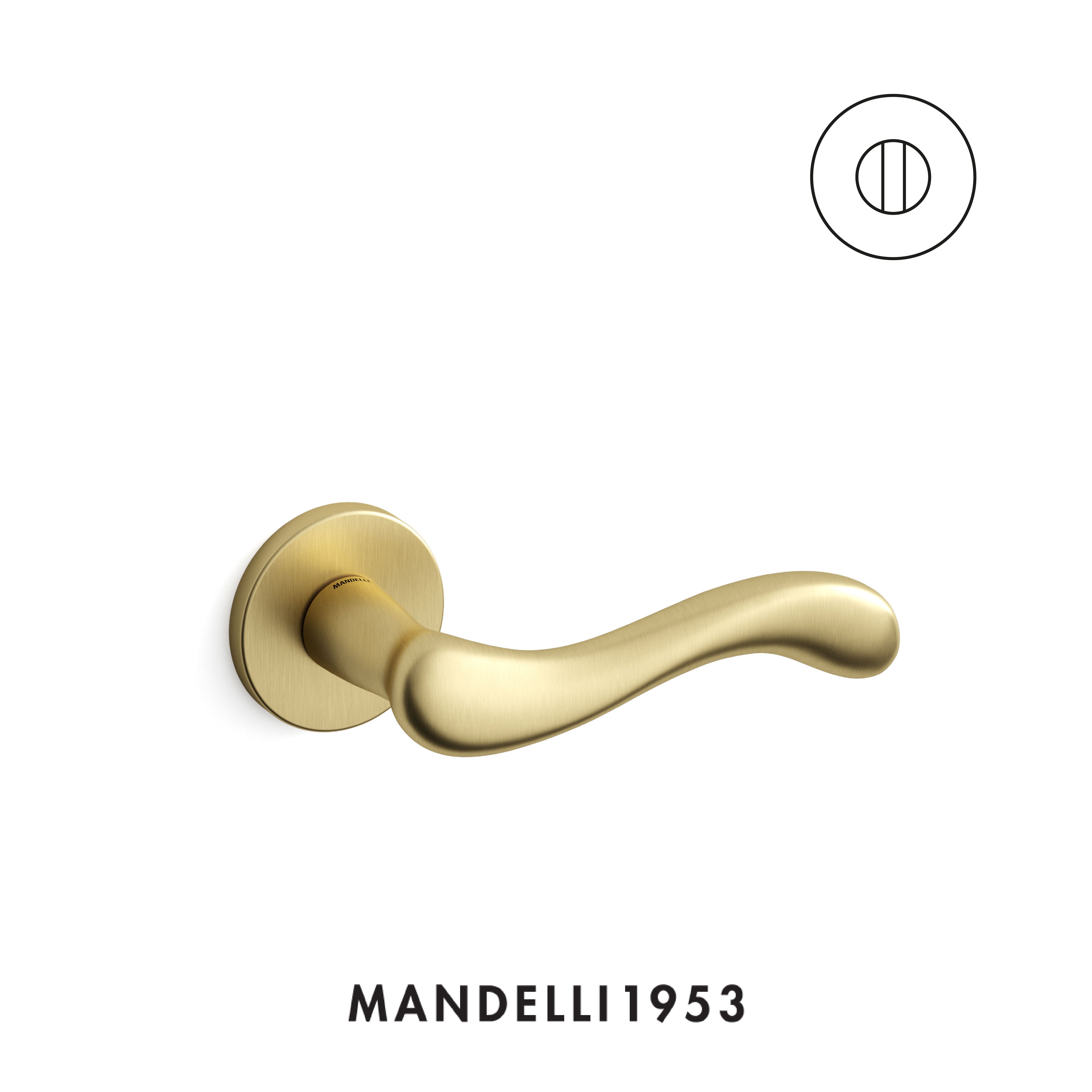MANDELLI 1953 Ande - Maniglia per porta interna