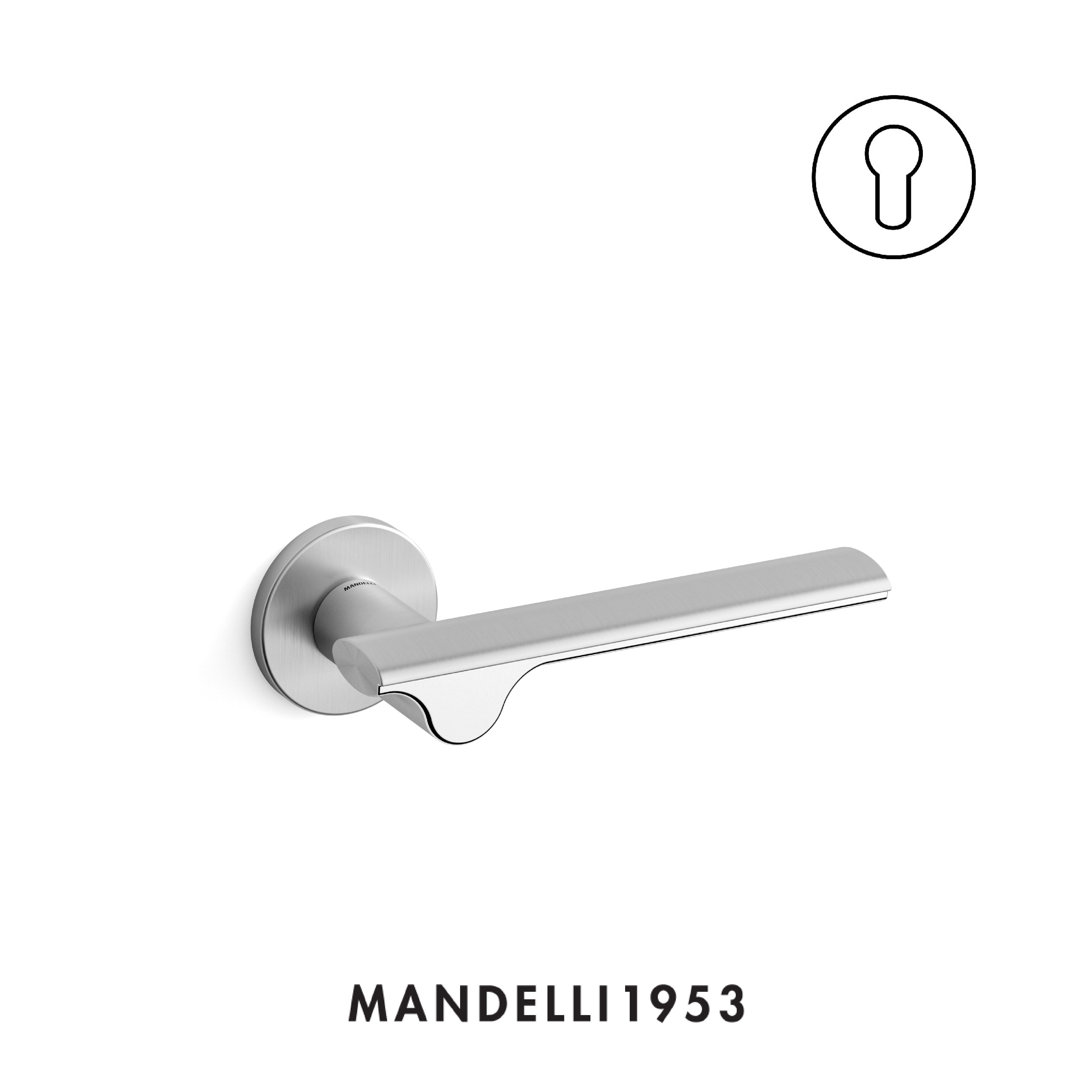 MANDELLI 1953 Ara - Maniglia per porta interna