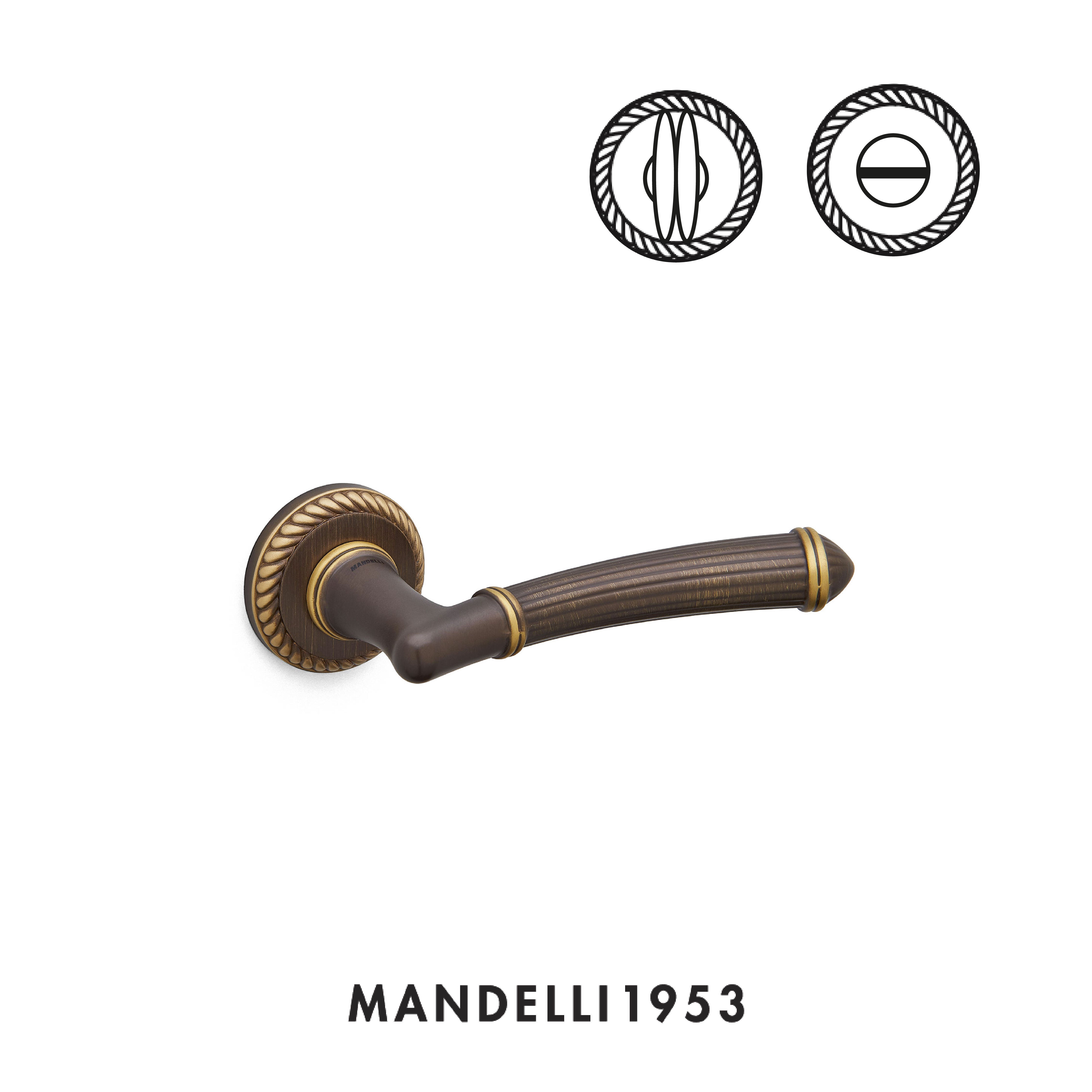MANDELLI 1953 Aurora - Maniglia per porta interna