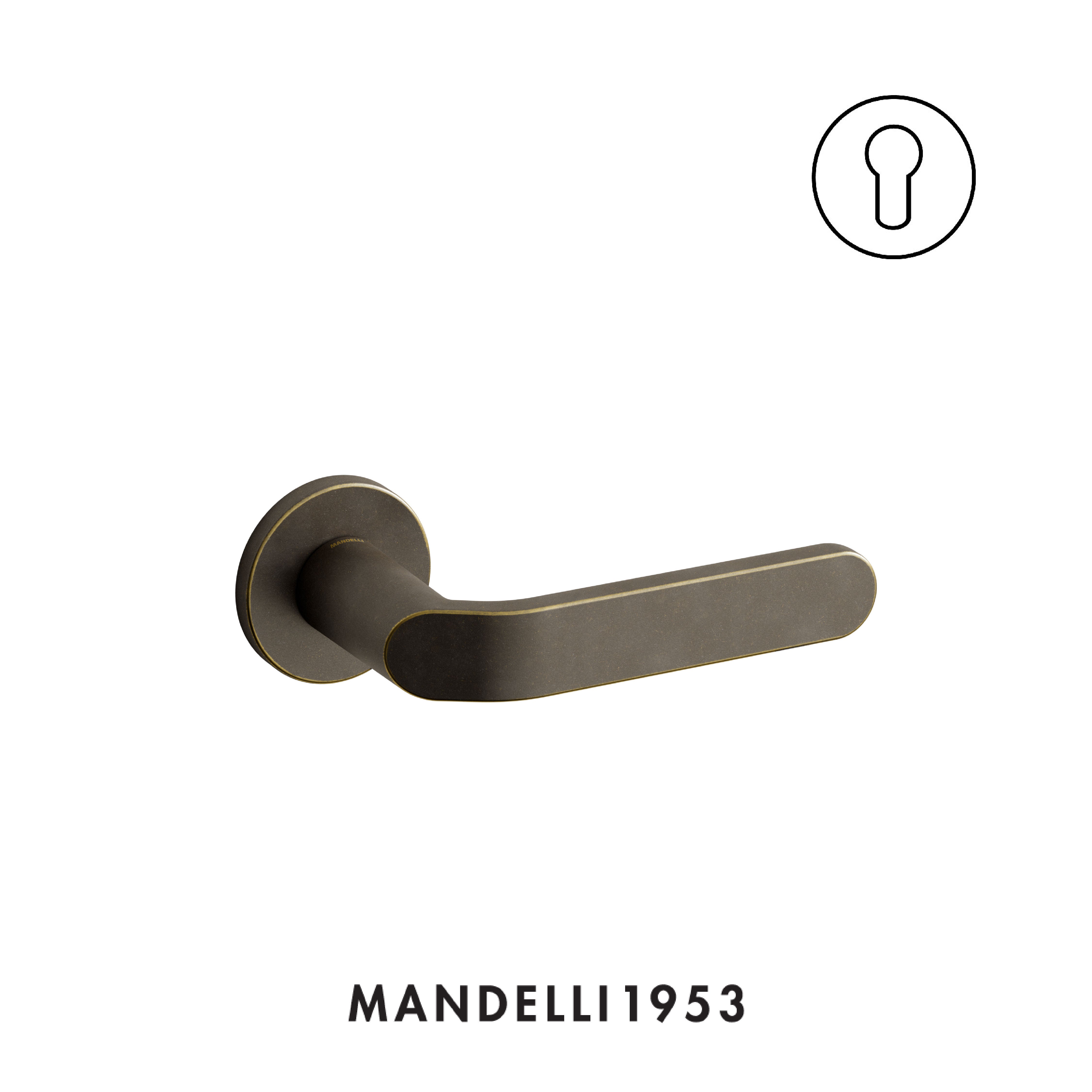 MANDELLI 1953 Callas - Maniglia per porta interna