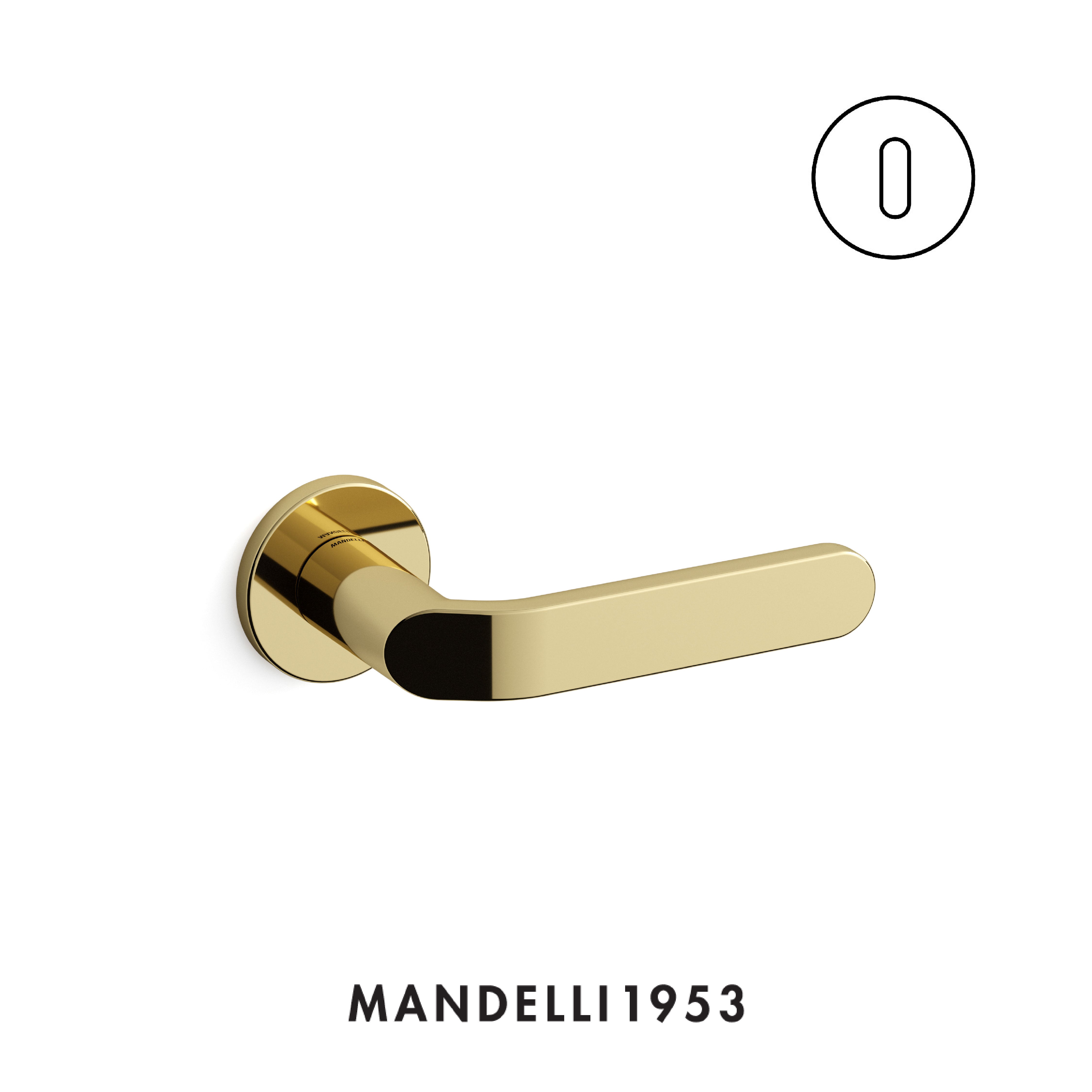 MANDELLI 1953 Callas - Maniglia per porta interna