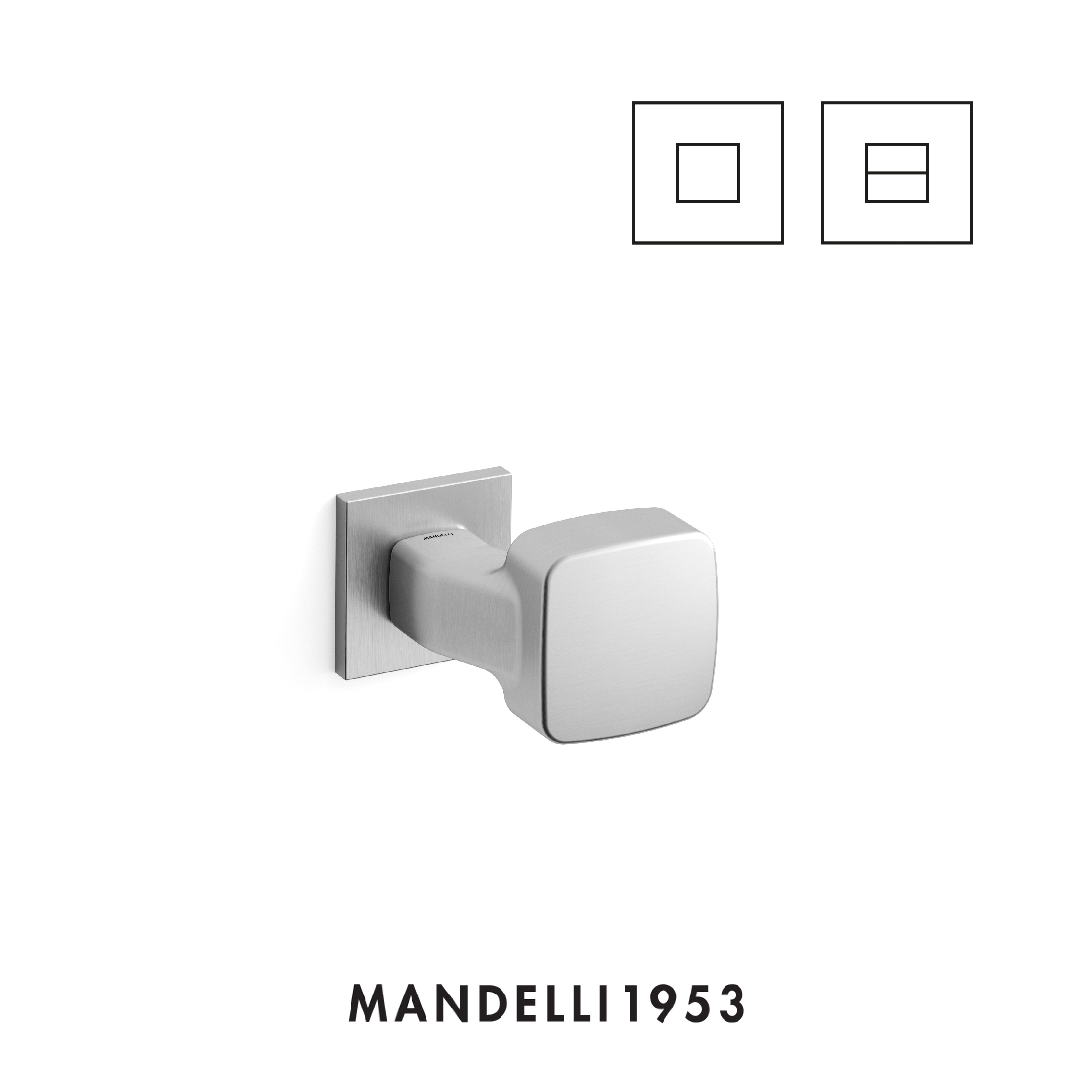 MANDELLI 1953 Carrè - Maniglia per porta interna
