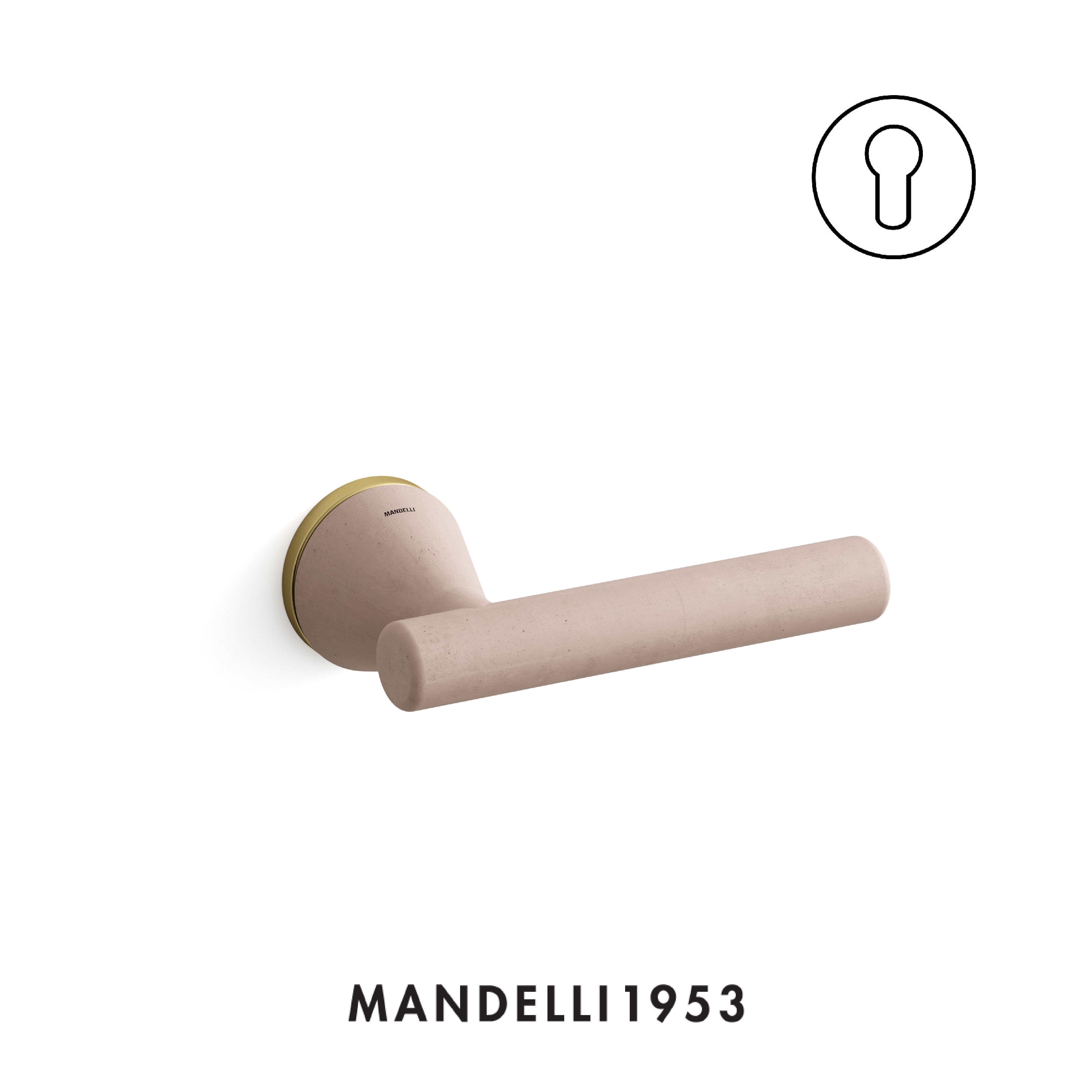 MANDELLI 1953 Juno - Maniglia per porta interna