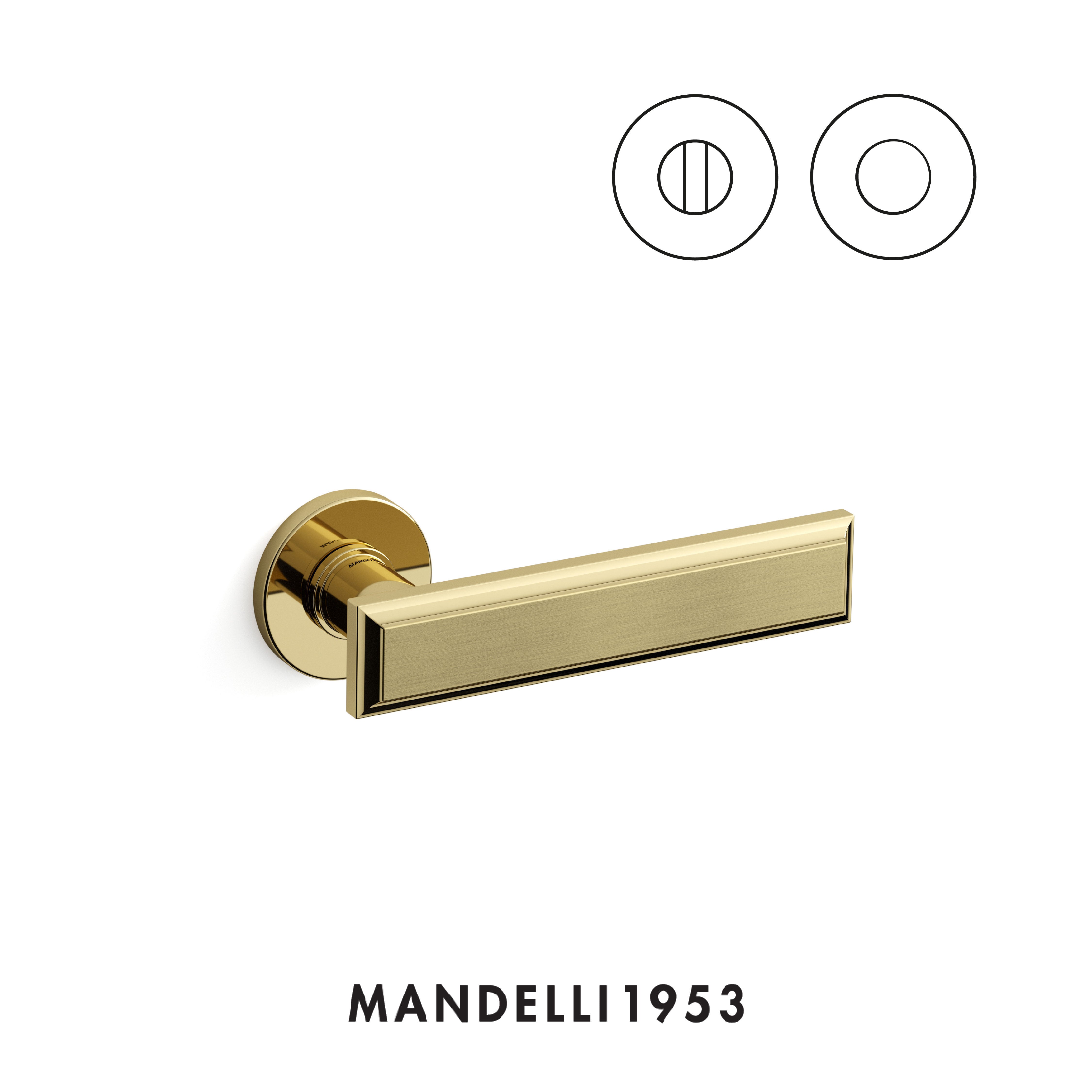 MANDELLI 1953 Kuki - Maniglia per porta interna