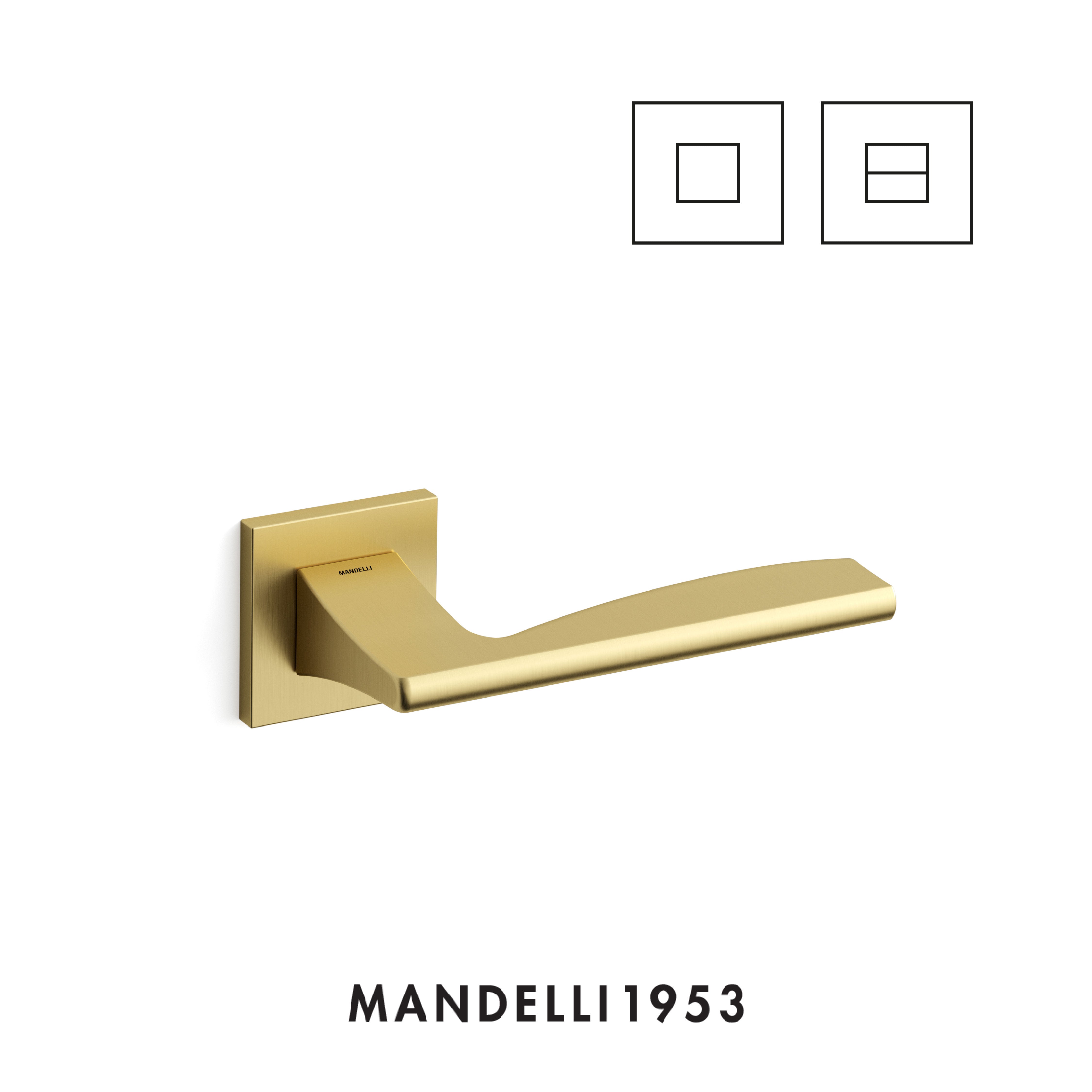 MANDELLI 1953 Link - Maniglia per porta interna