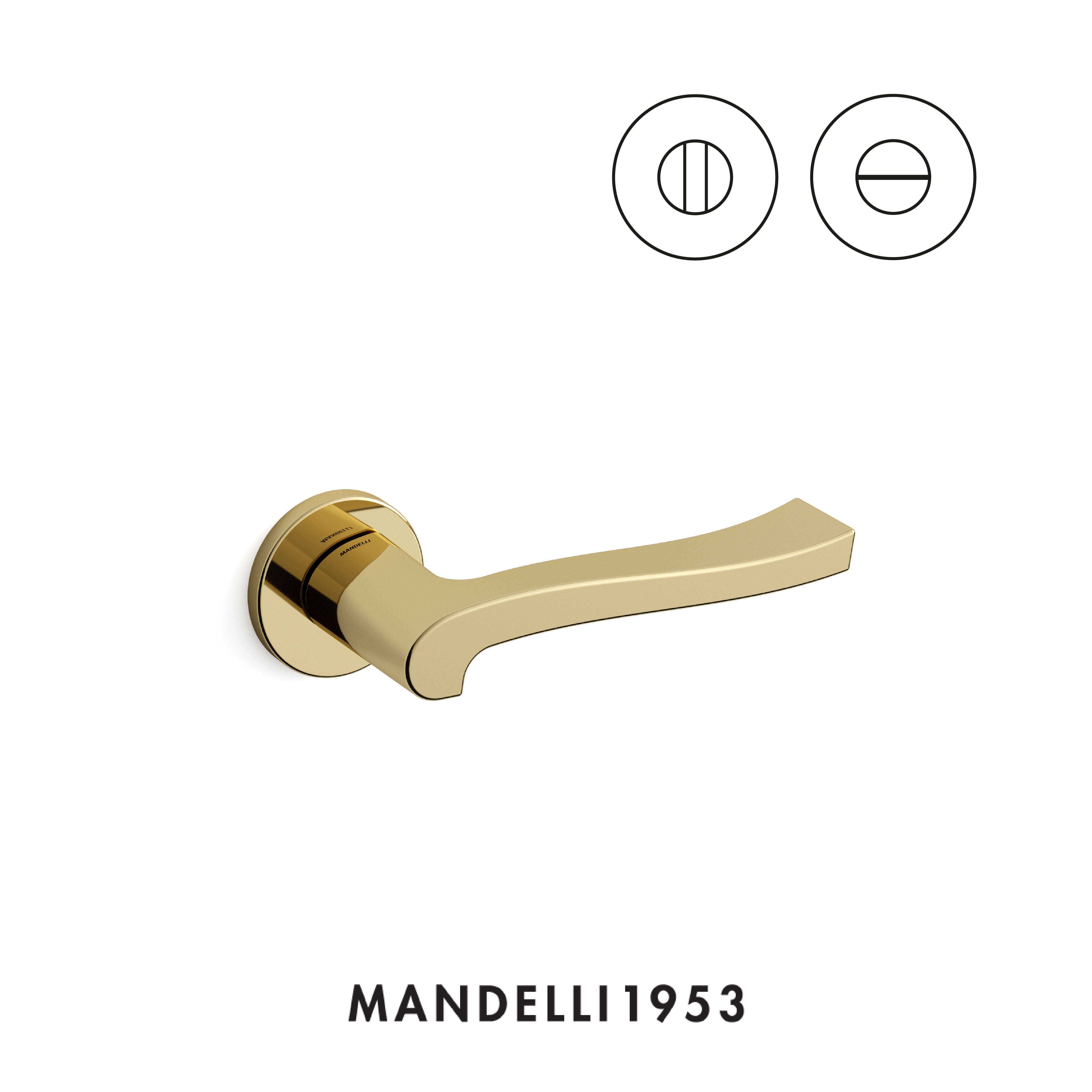MANDELLI 1953 Ola - Maniglia per porta interna