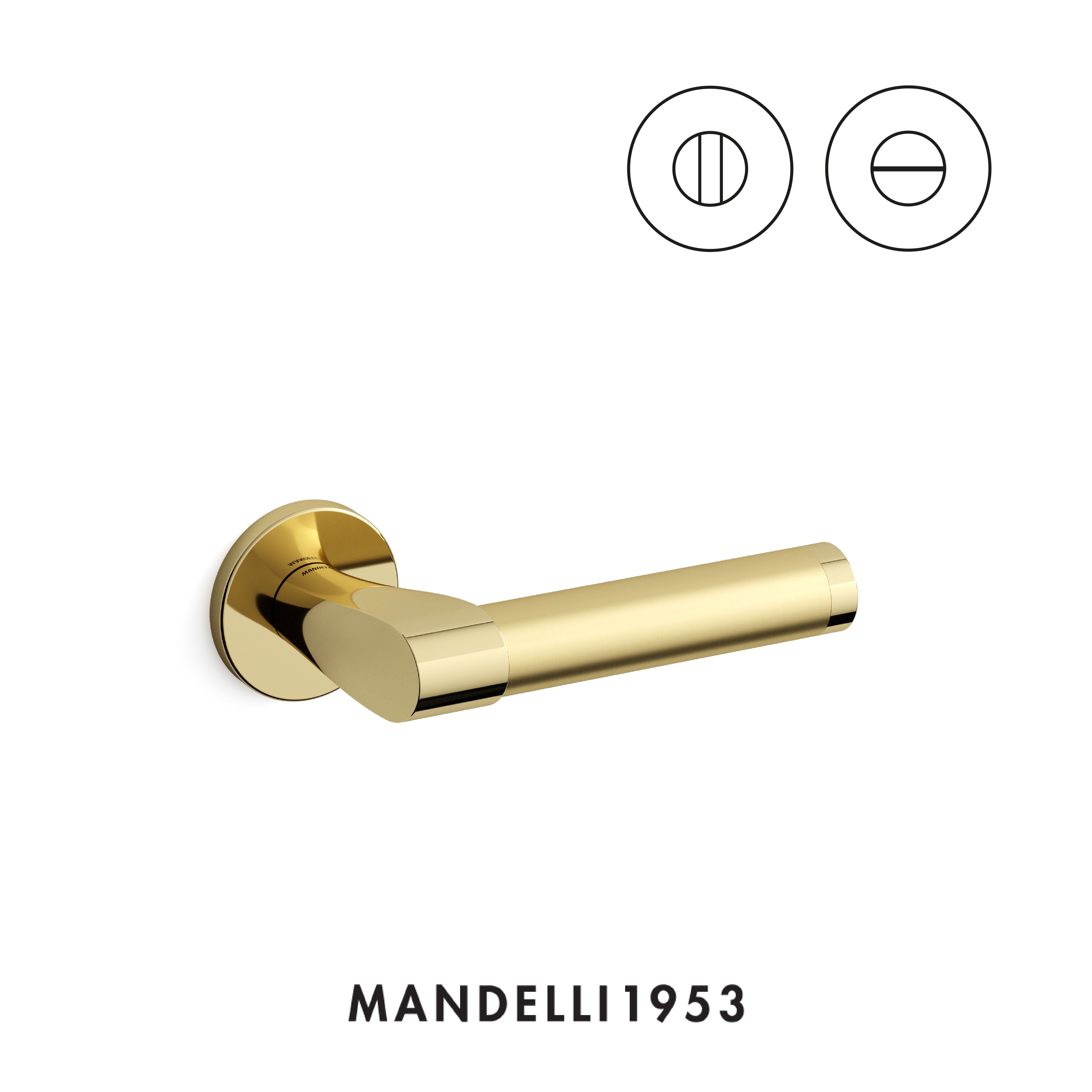 MANDELLI 1953 Tuc - Maniglia per porta interna