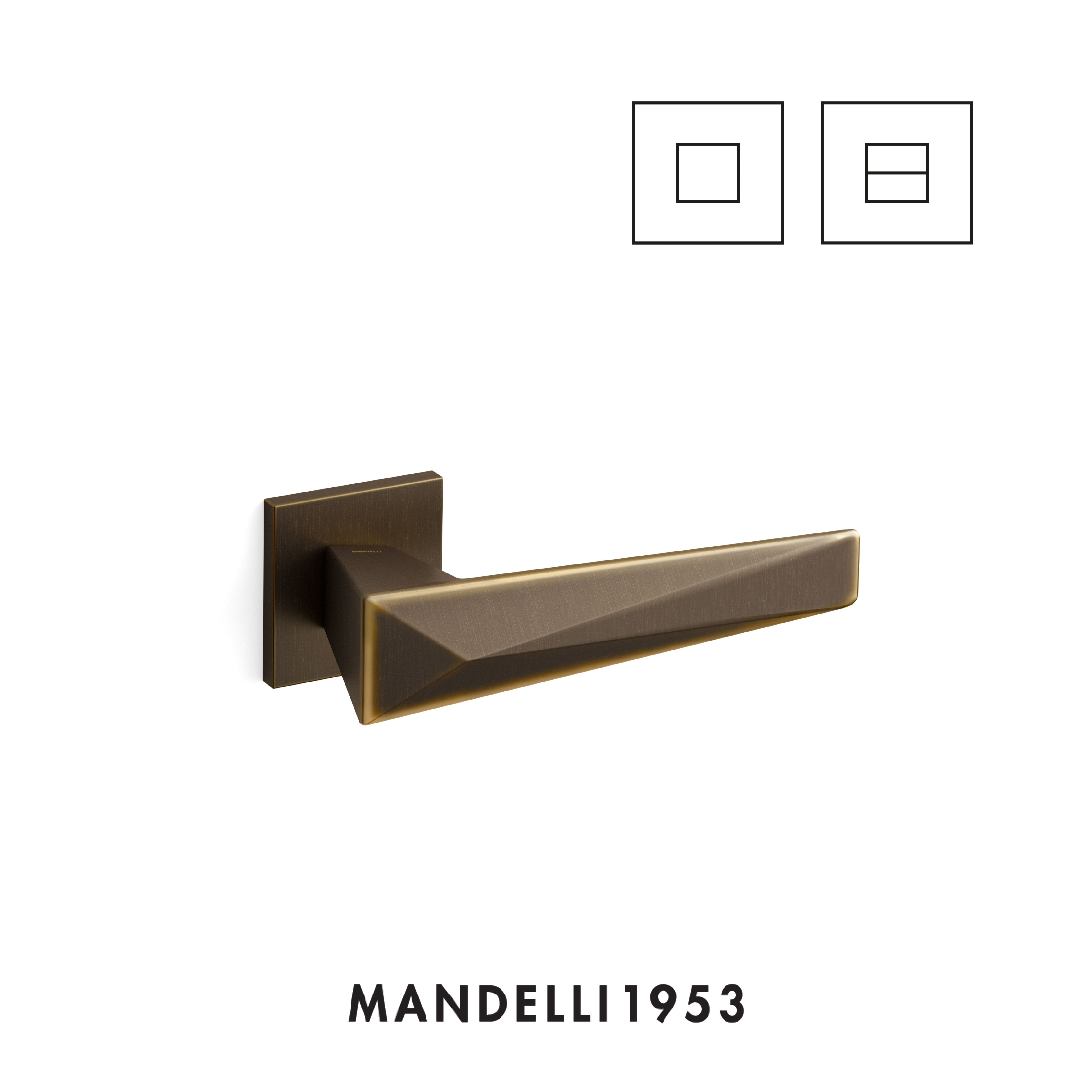 MANDELLI 1953 Zeit - Maniglia per porta interna