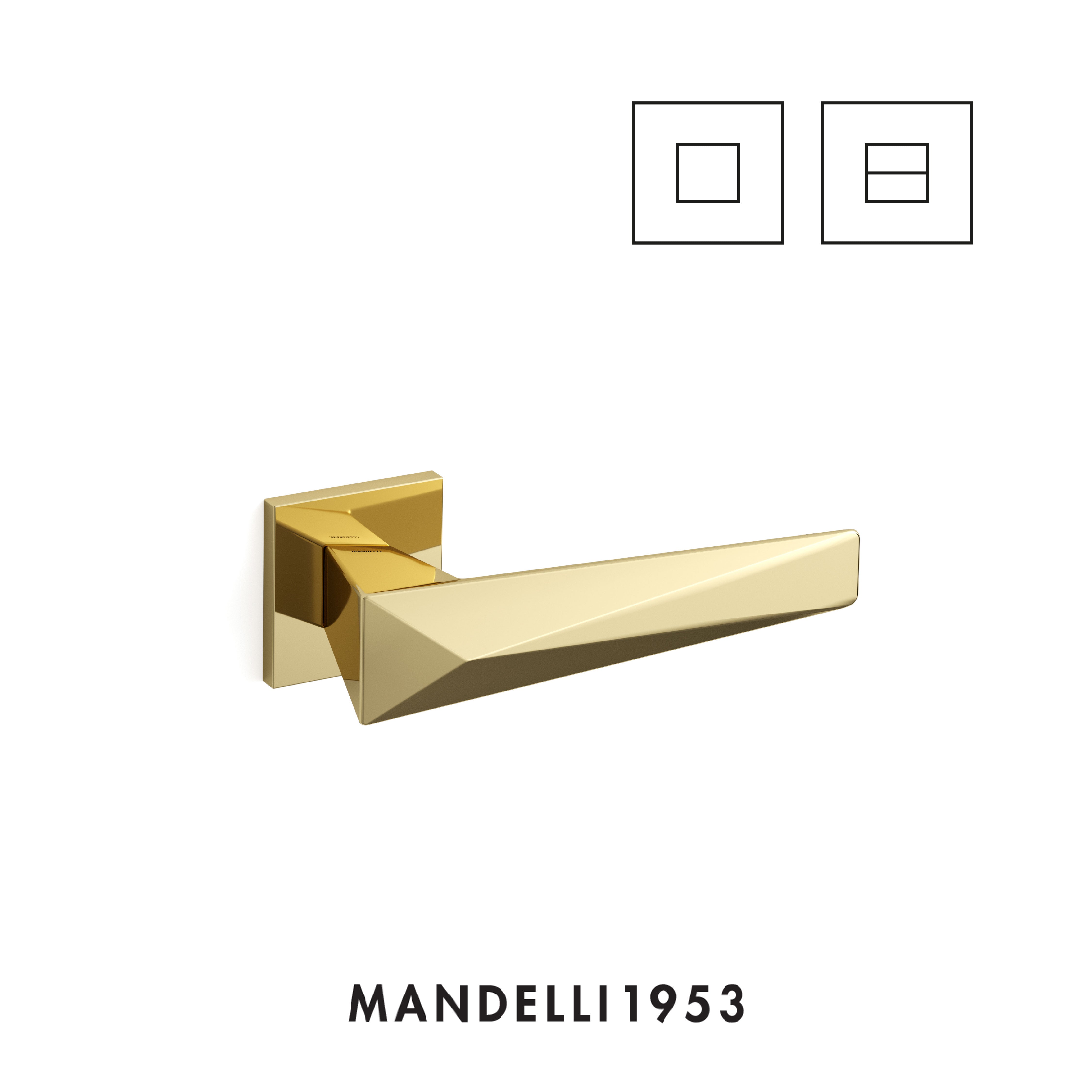 MANDELLI 1953 Zeit - Maniglia per porta interna