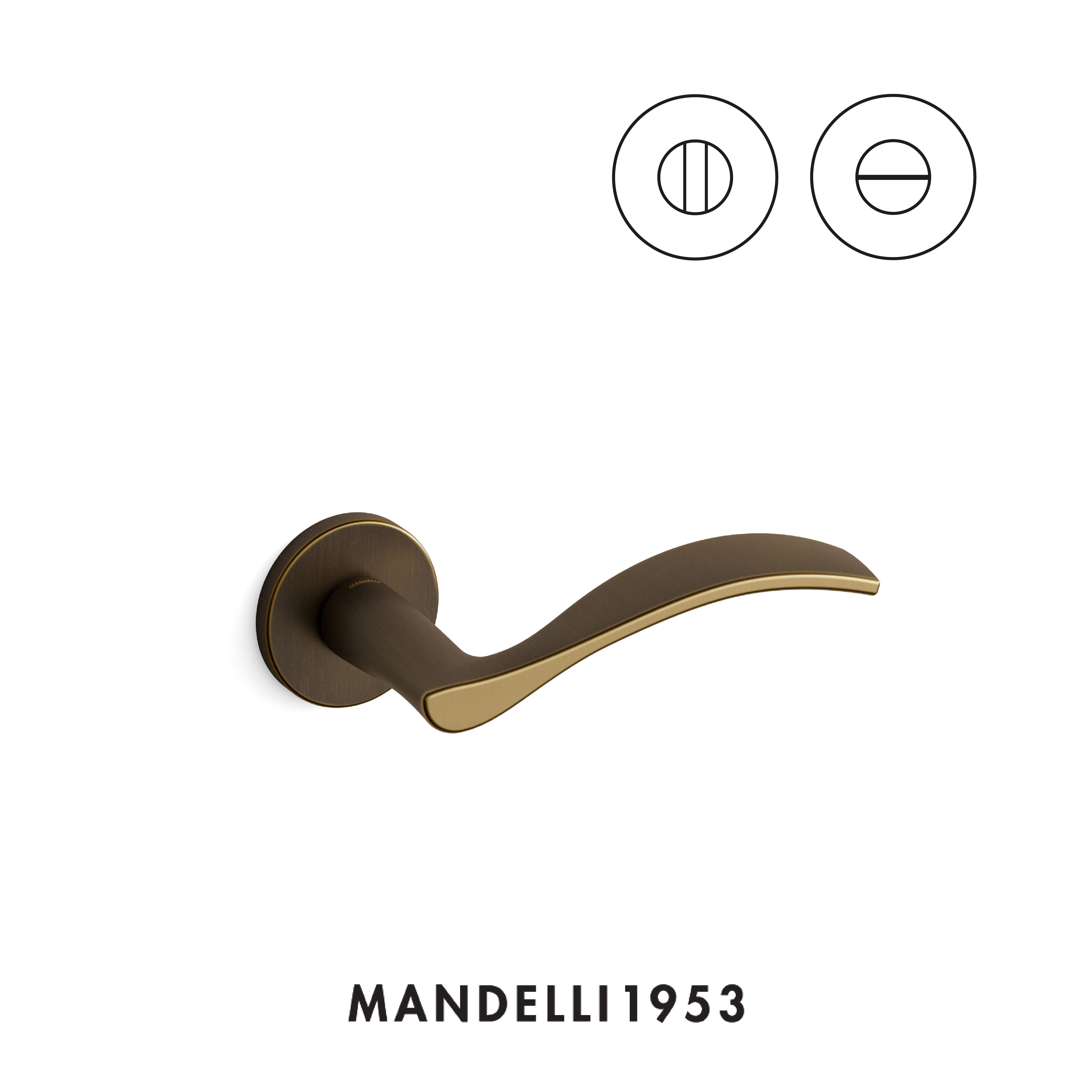 MANDELLI 1953 Zen - Maniglia per porta interna