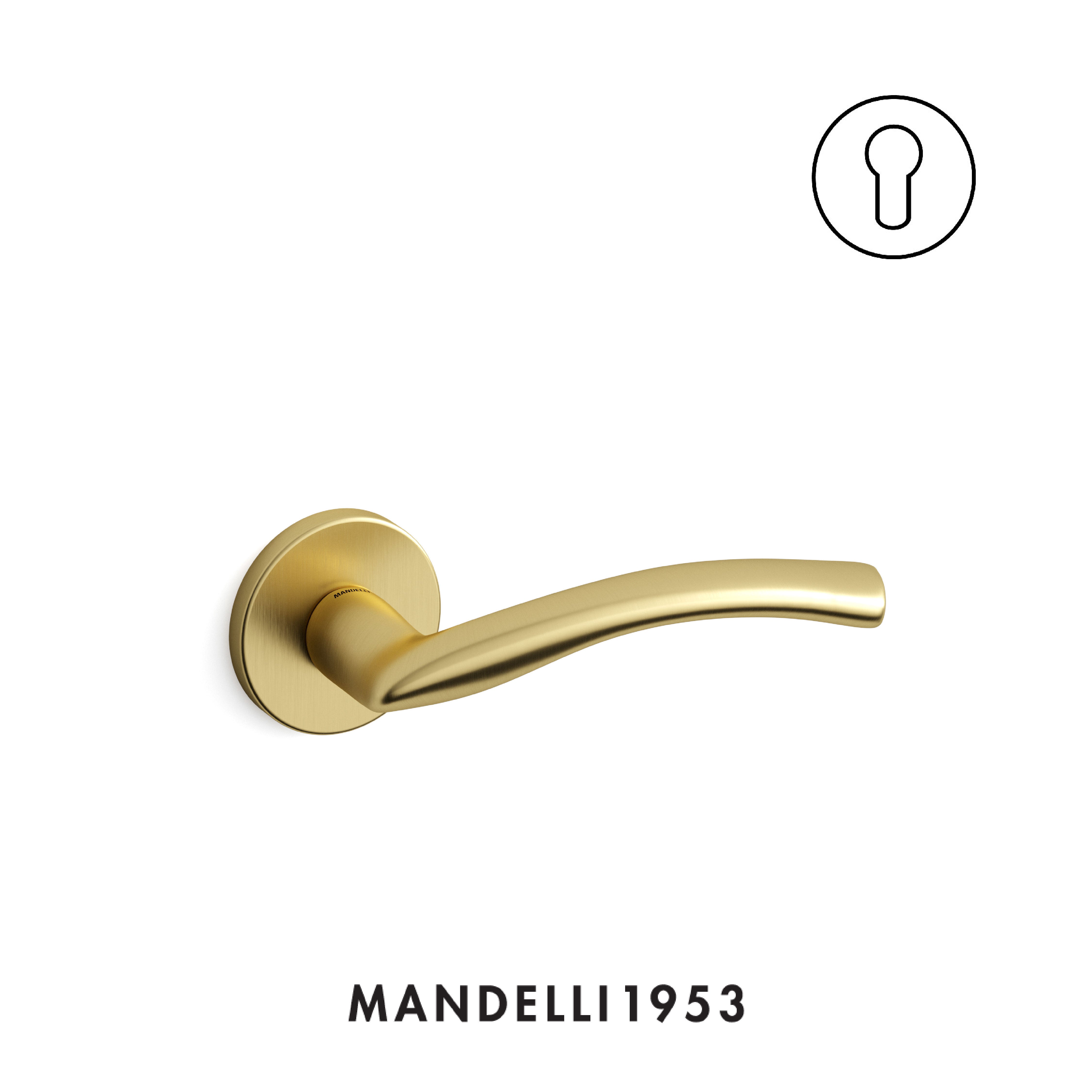 MANDELLI 1953 Zoom - Maniglia per porta interna