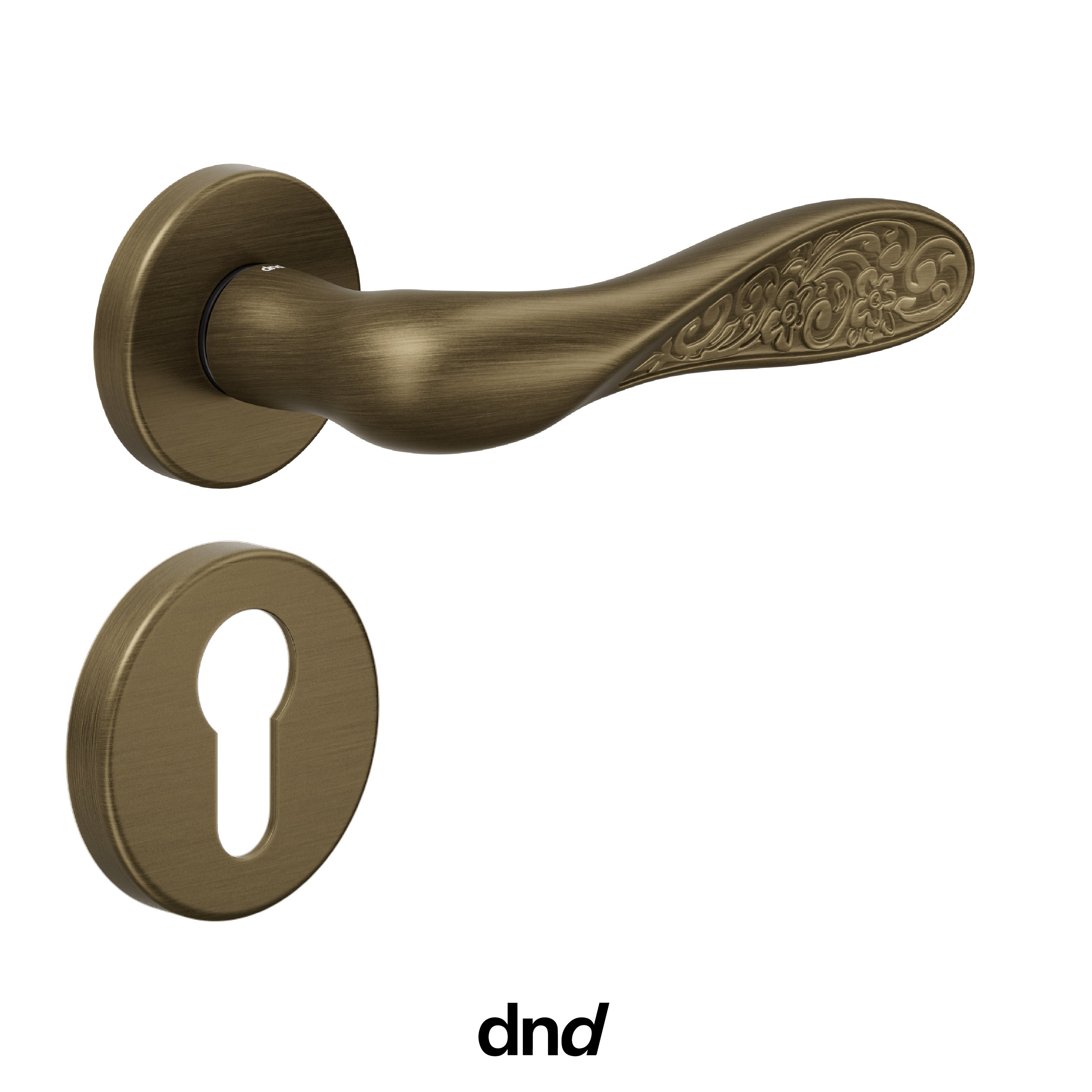 Fiore - DND Maniglia per porta interna - Imhoff Handles