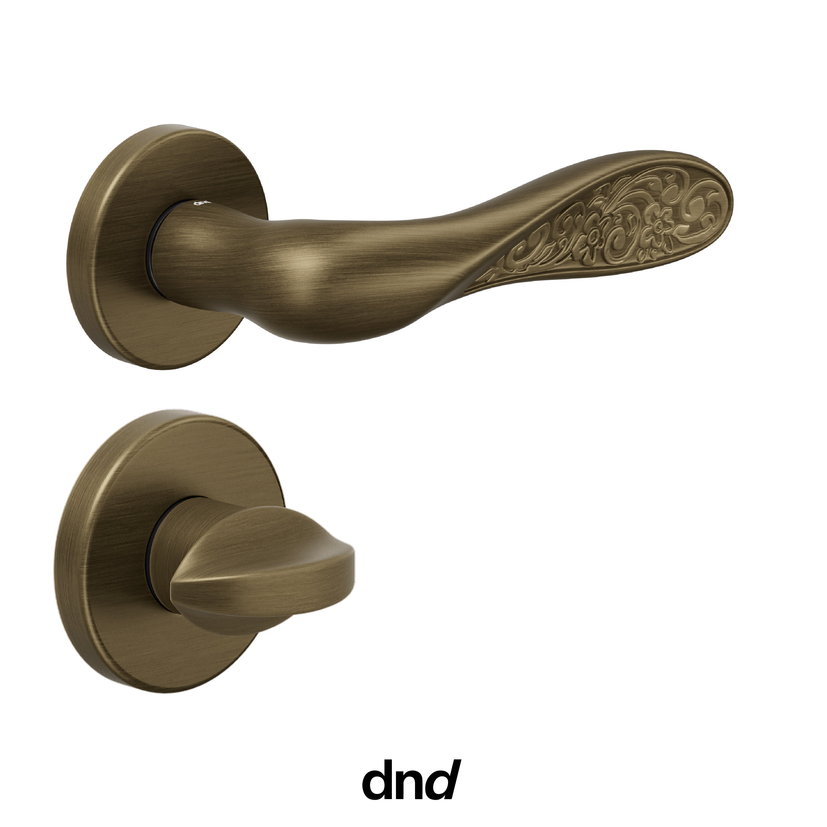 Fiore - DND Maniglia per porta interna - Imhoff Handles