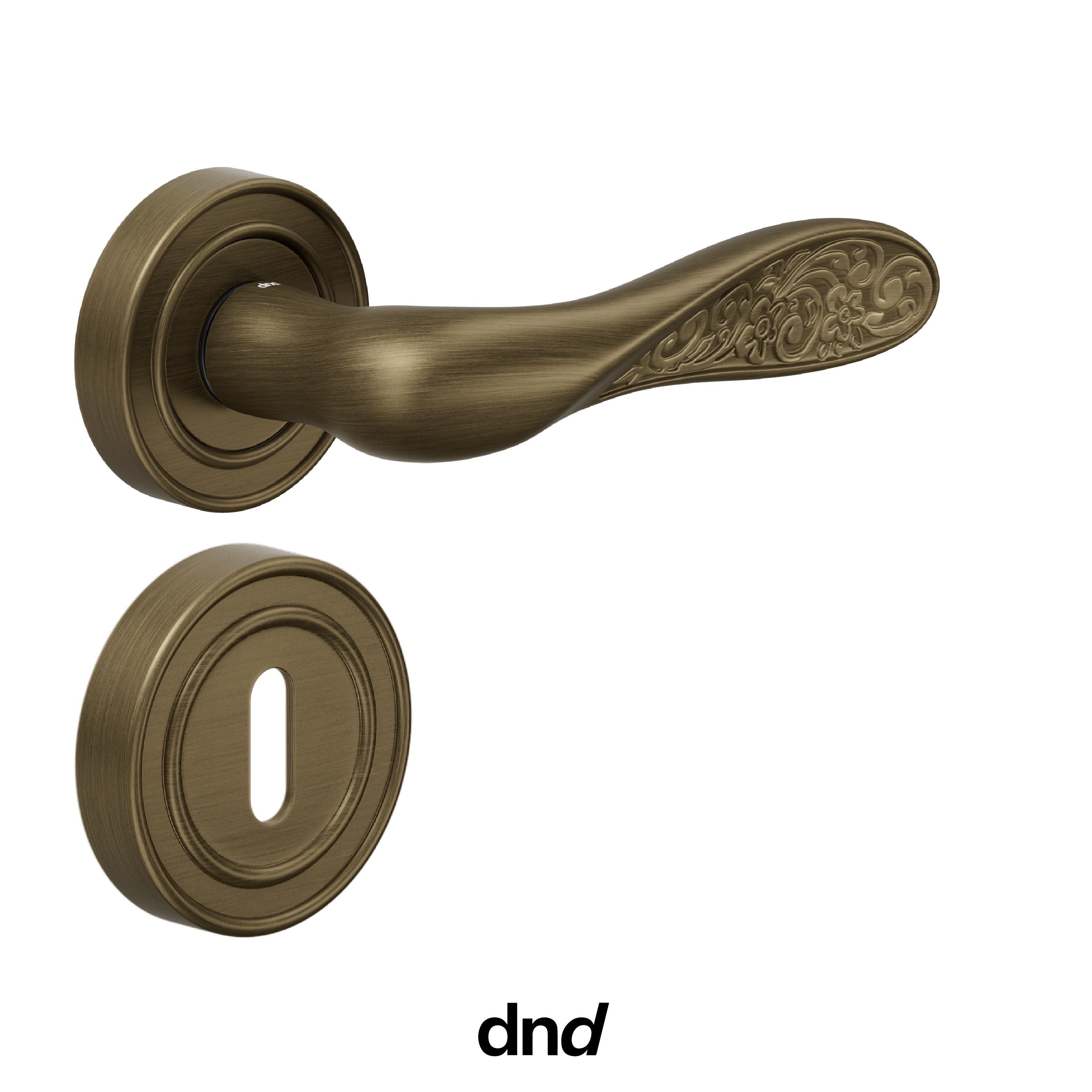 Fiore - DND Maniglia per porta interna - Imhoff Handles