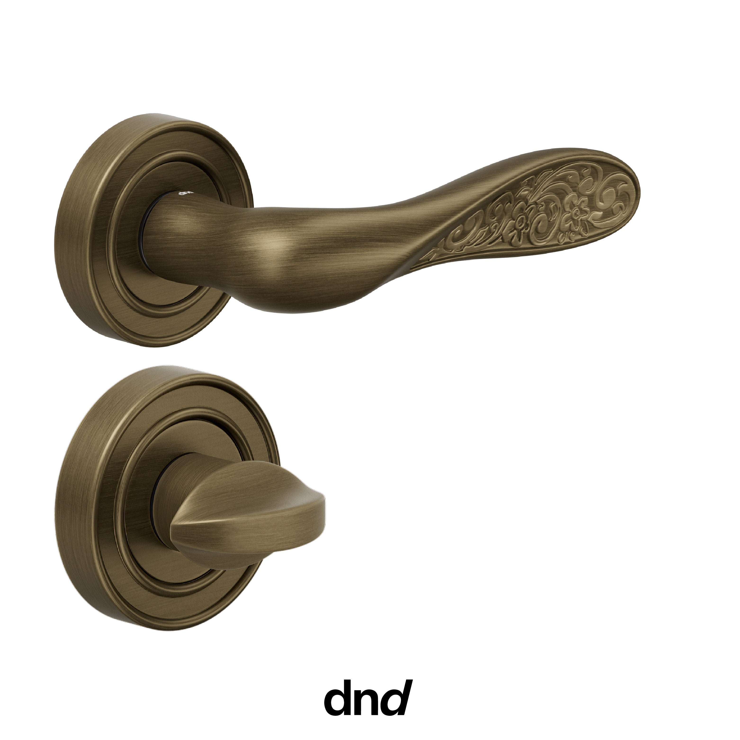 Fiore - DND Maniglia per porta interna - Imhoff Handles