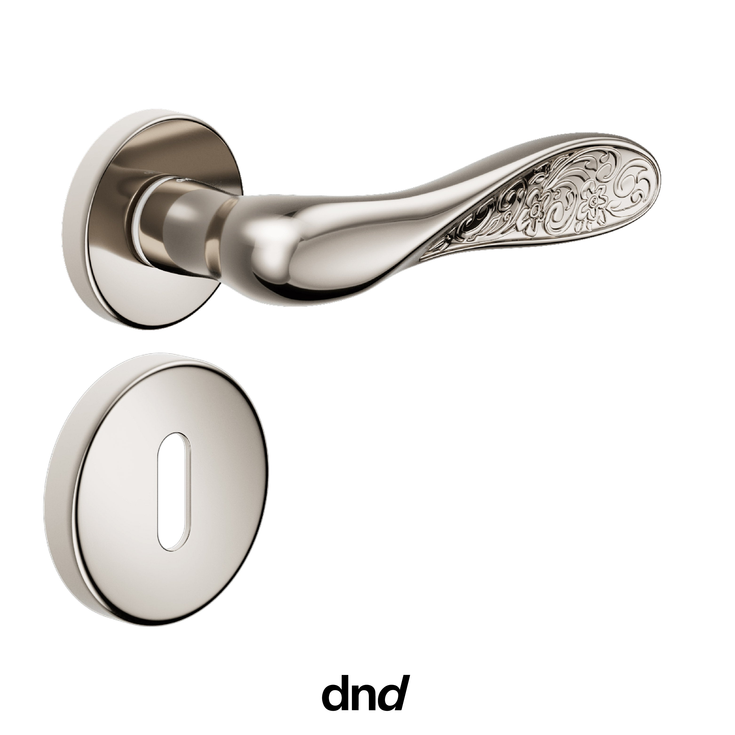Fiore - DND Maniglia per porta interna - Imhoff Handles