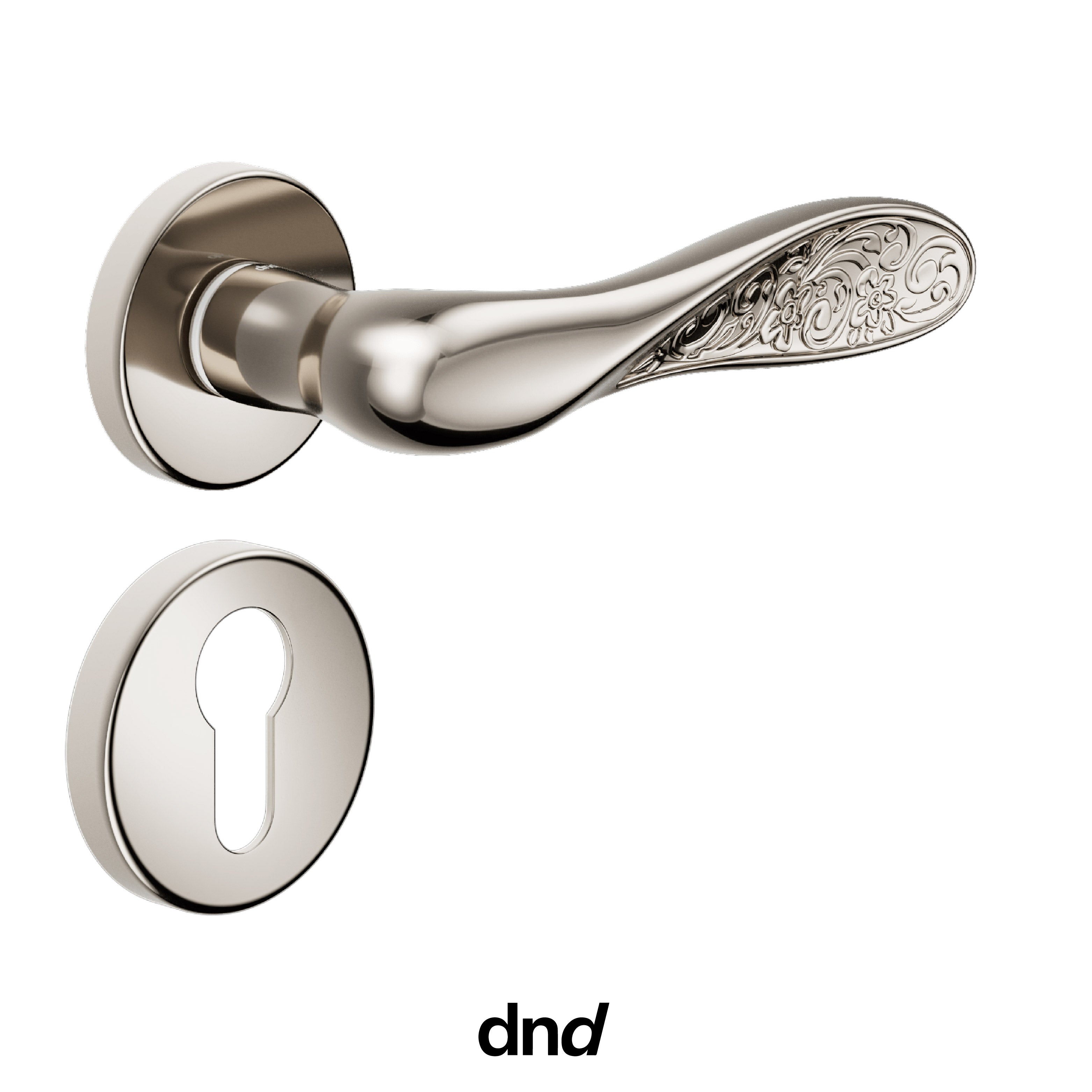 Fiore - DND Maniglia per porta interna - Imhoff Handles