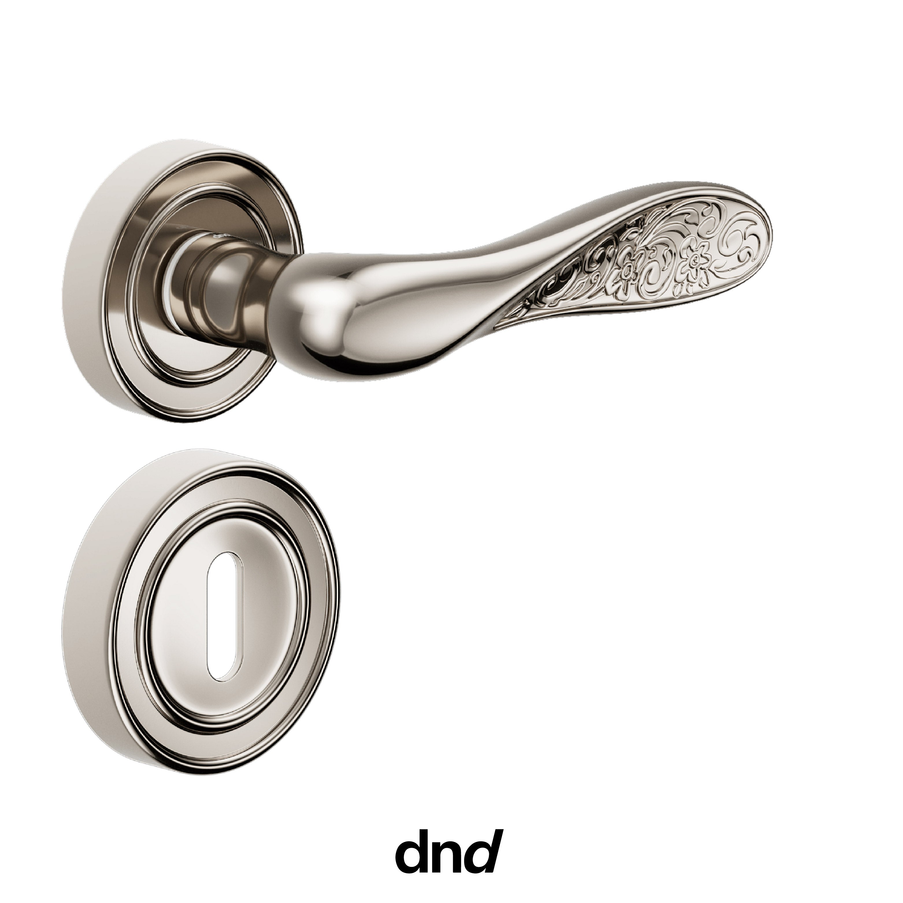 Fiore - DND Maniglia per porta interna - Imhoff Handles