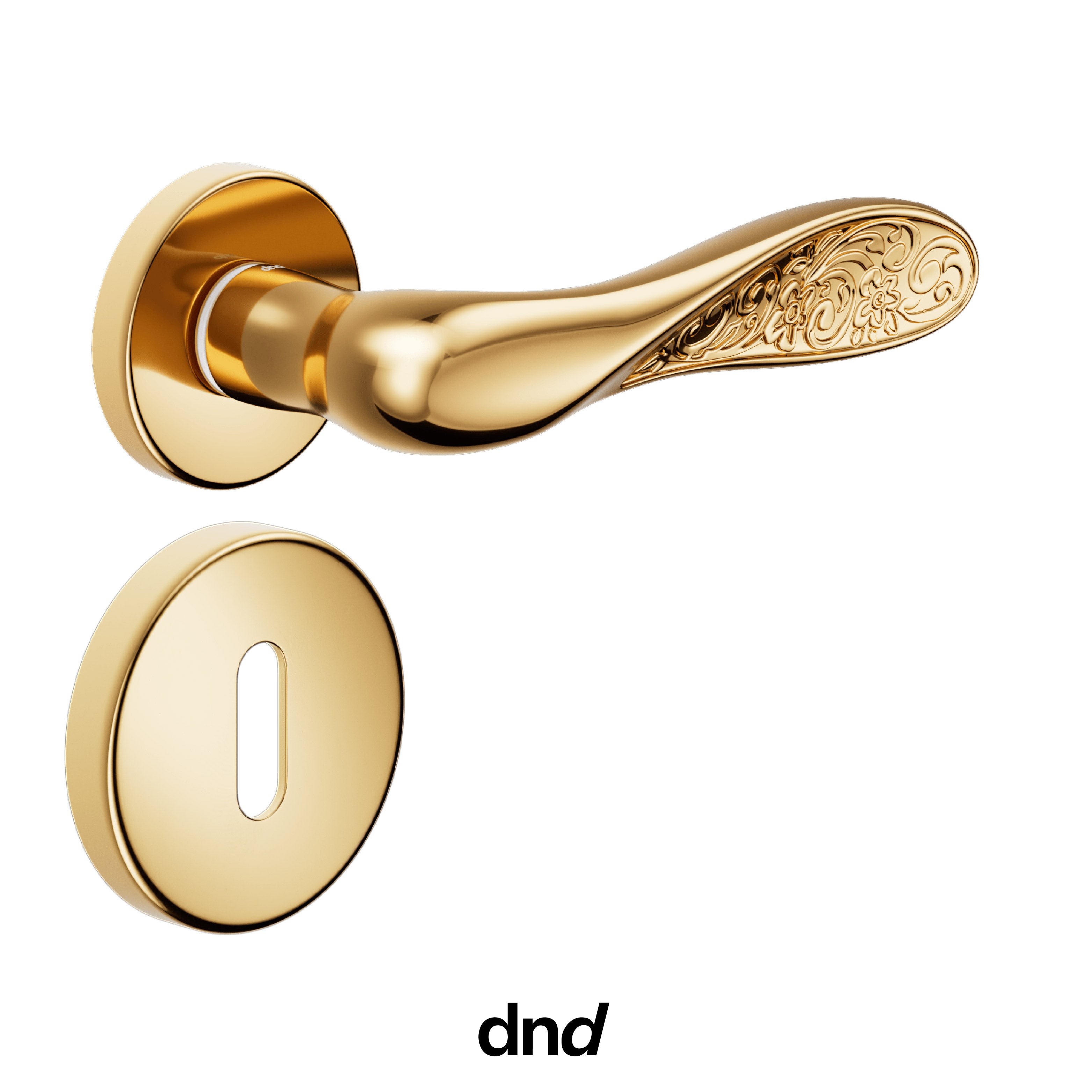 Fiore - DND Maniglia per porta interna - Imhoff Handles