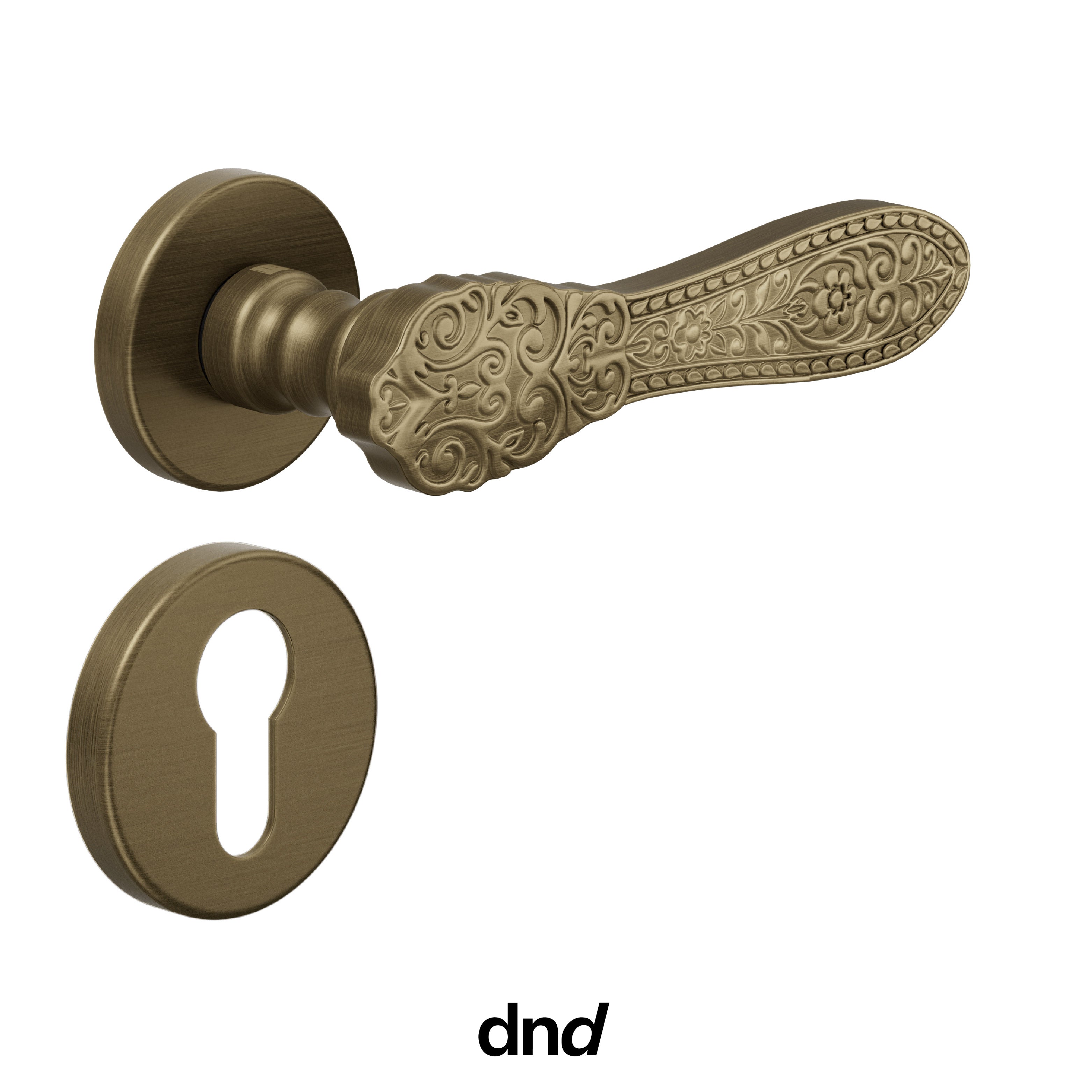 Fiorenza - DND Maniglia per porta interna - Imhoff Handles