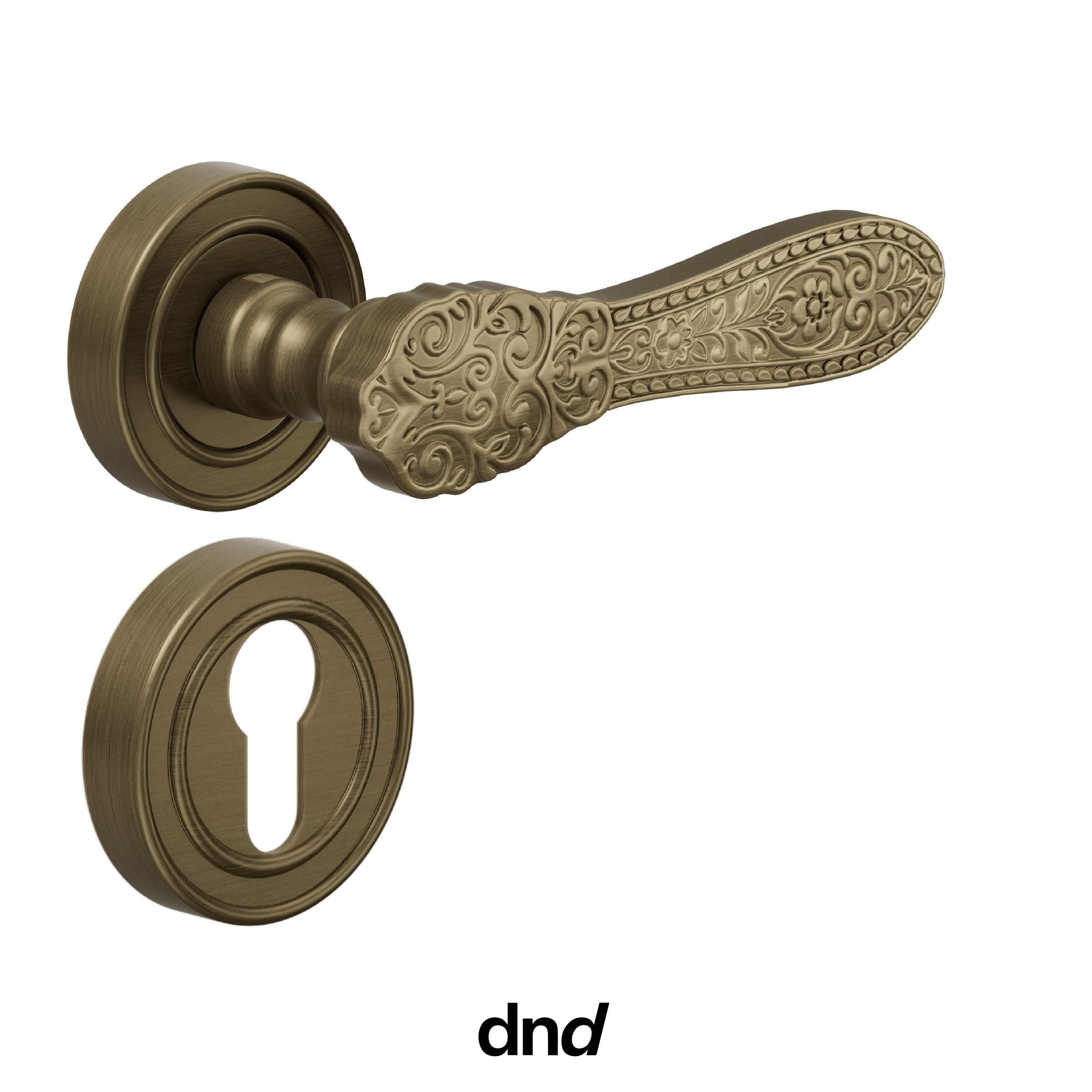 Fiorenza - DND Maniglia per porta interna - Imhoff Handles