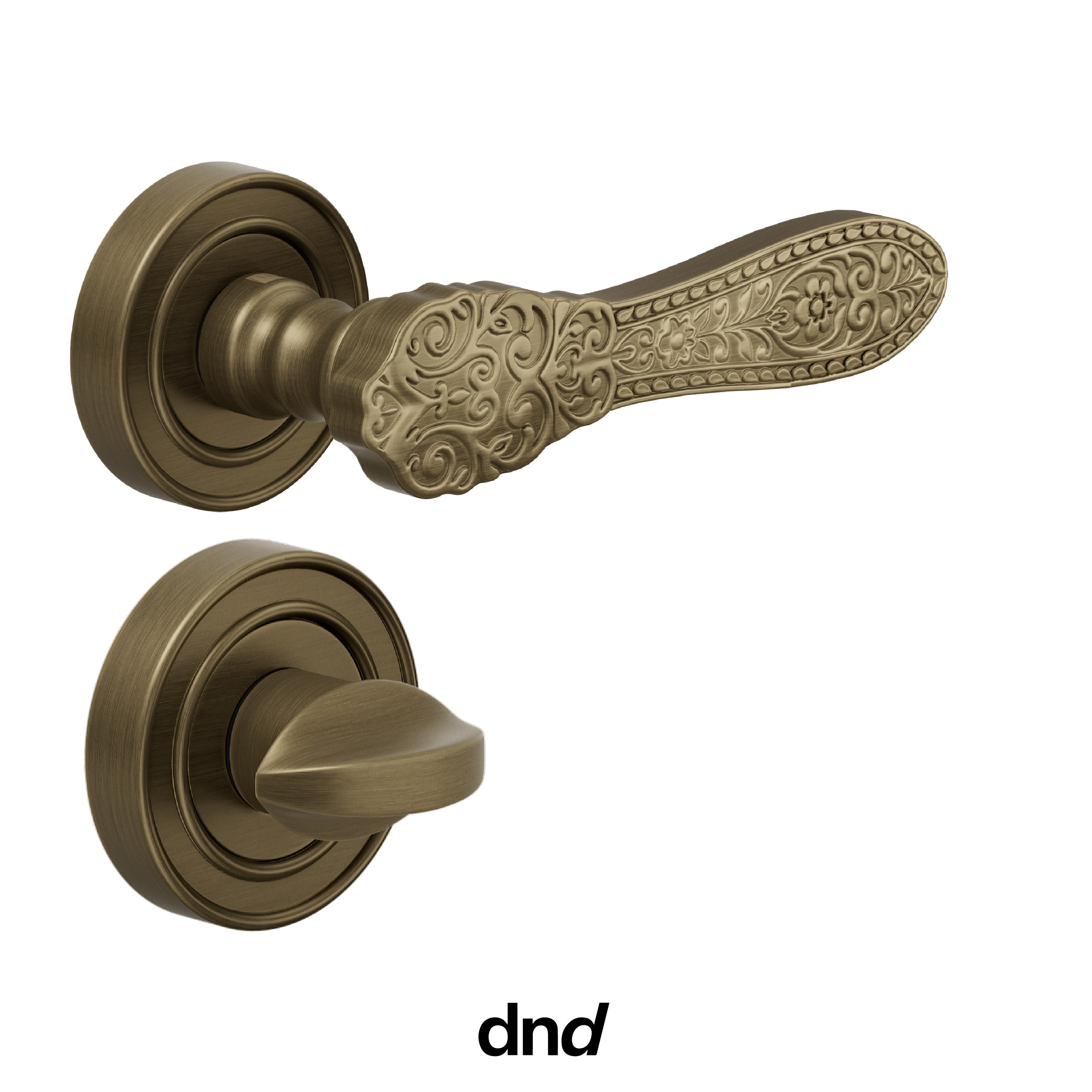 Fiorenza - DND Maniglia per porta interna - Imhoff Handles